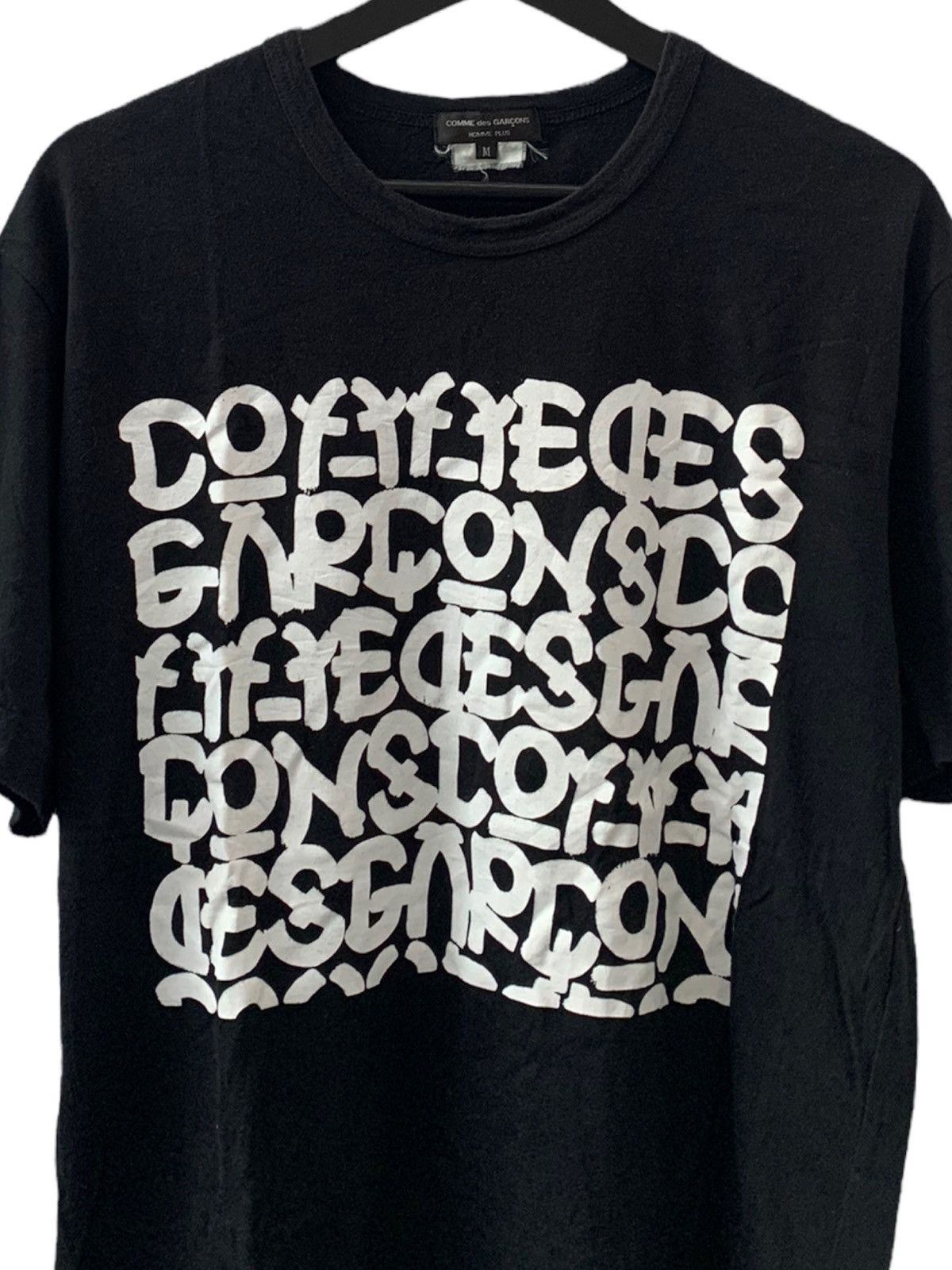 Comme des Garcons × Designer × Japanese Brand COMME DES GARCONS SPELL OUT SHIRT Size US M / EU 48-50 / 2 - 2 Thumbnail