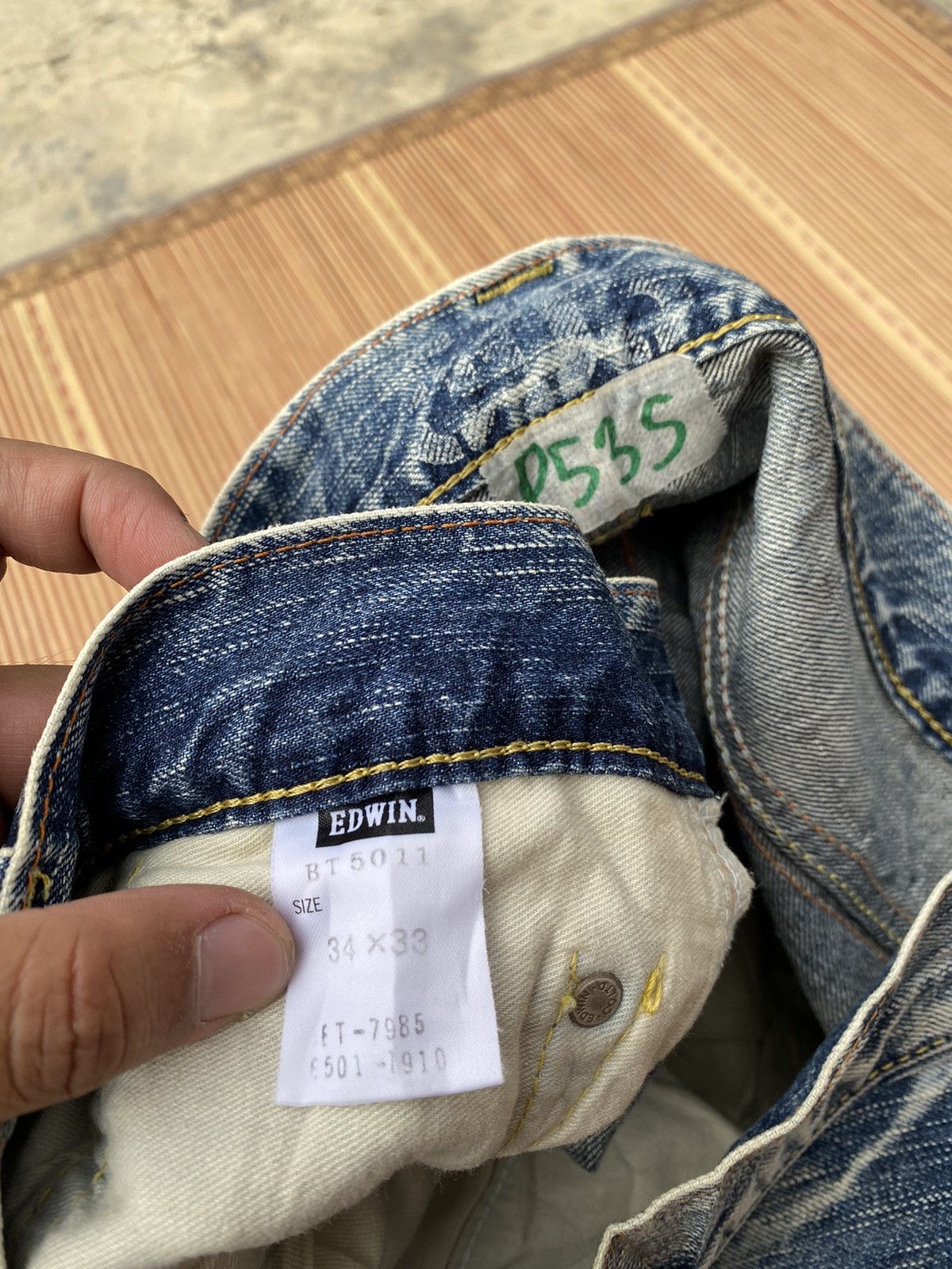 Edwin Edwin 503 Blue Trip Pant Size US 34 / EU 50 - 8 Thumbnail