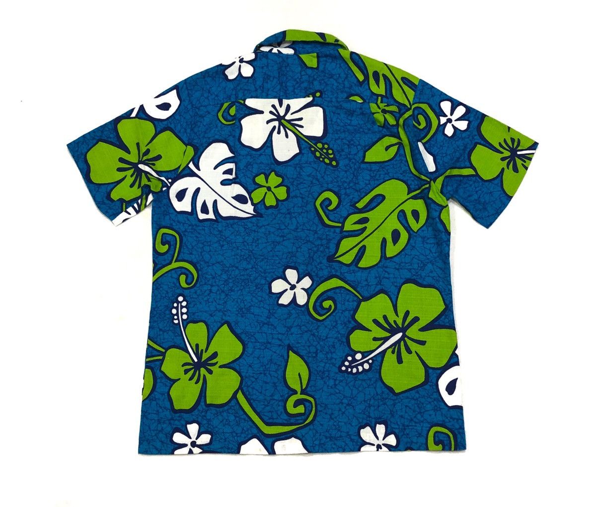 Vintage Vintage 60s Barkcloth hawaiian tropics shirt Size US M / EU 48-50 / 2 - 8 Thumbnail