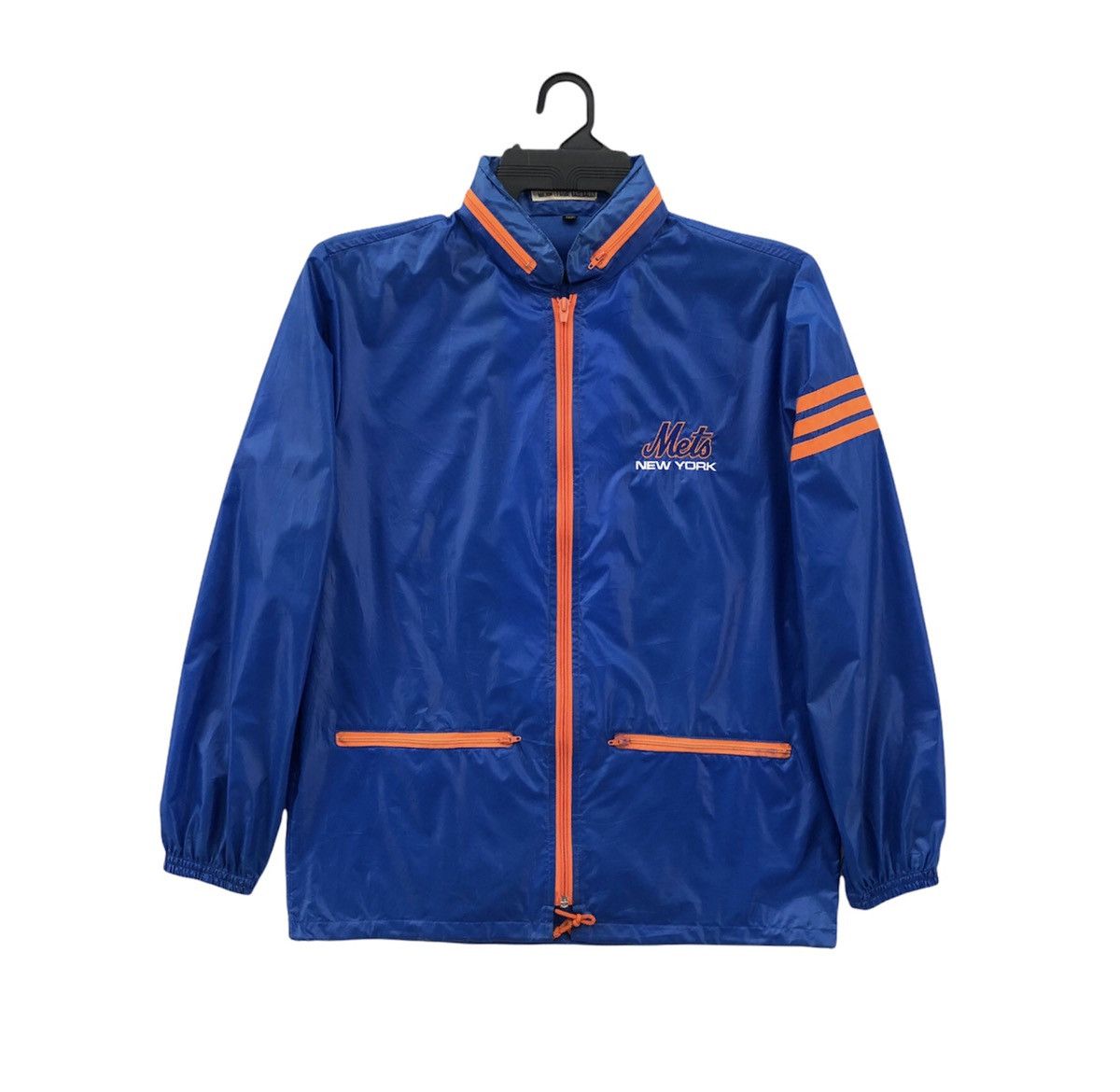 MLB Vtg Mets NY Major League Baseball Nylon Windbreaker Jacket Size US M / EU 48-50 / 2 - 4 Thumbnail