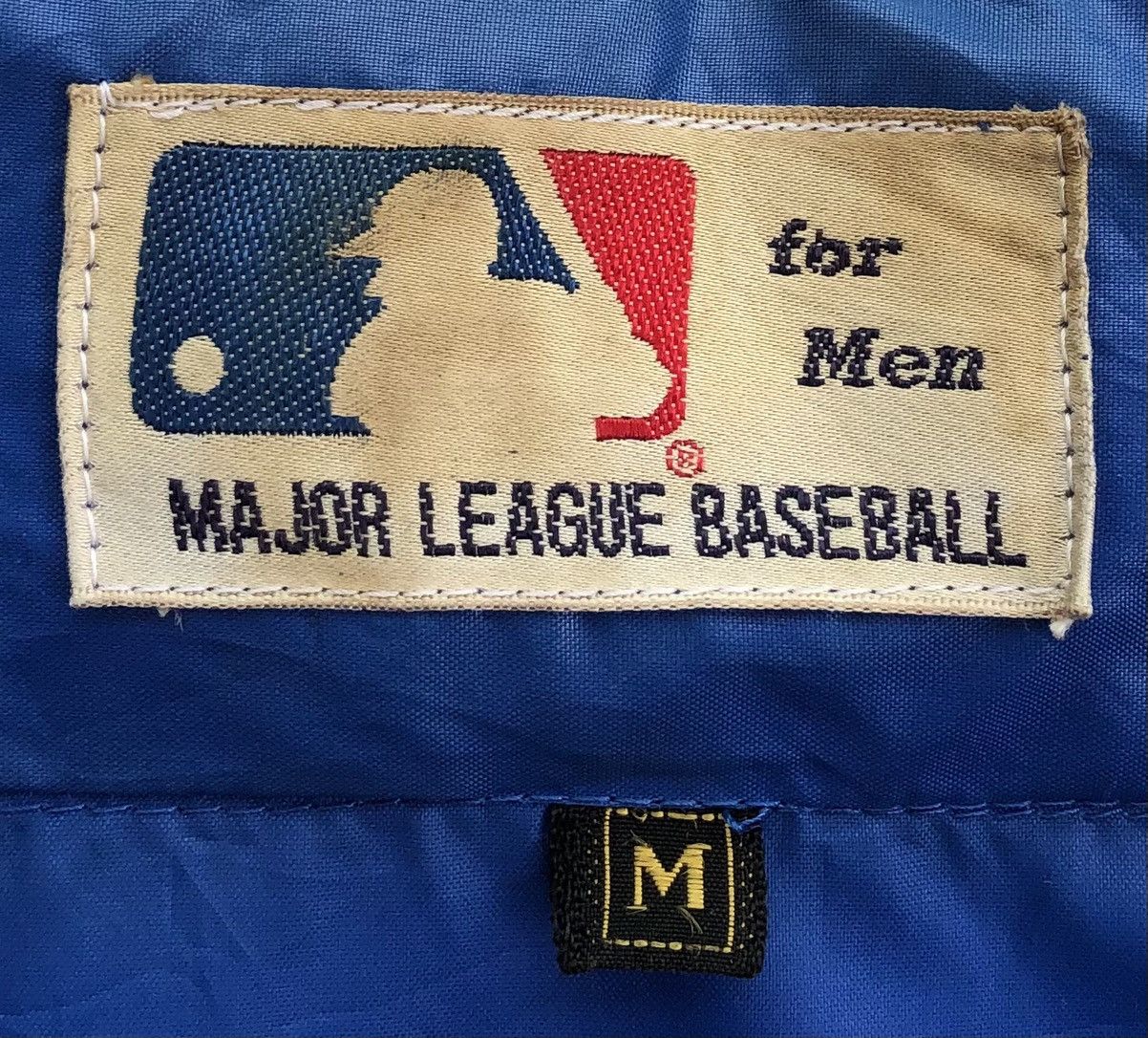 MLB Vtg Mets NY Major League Baseball Nylon Windbreaker Jacket Size US M / EU 48-50 / 2 - 11 Thumbnail