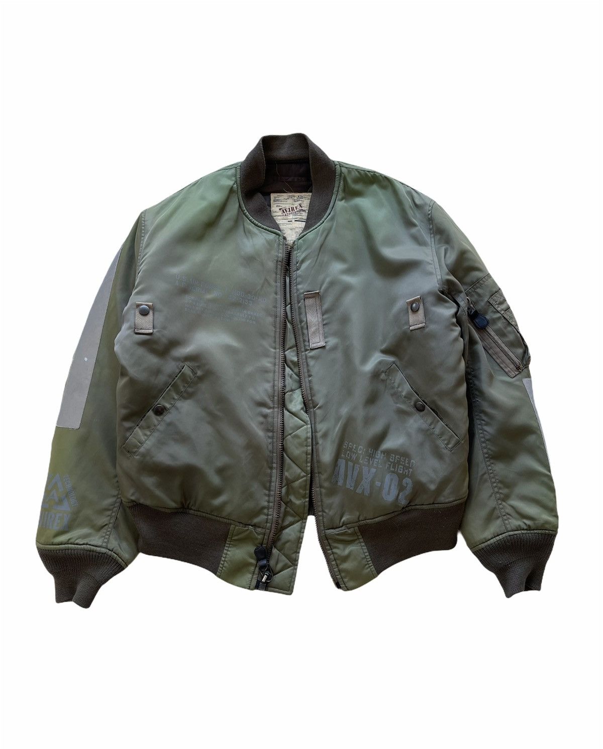 Avirex AVIREX US AIR FORCE BOMBER JACKET Size US L / EU 52-54 / 3 - 3 Thumbnail