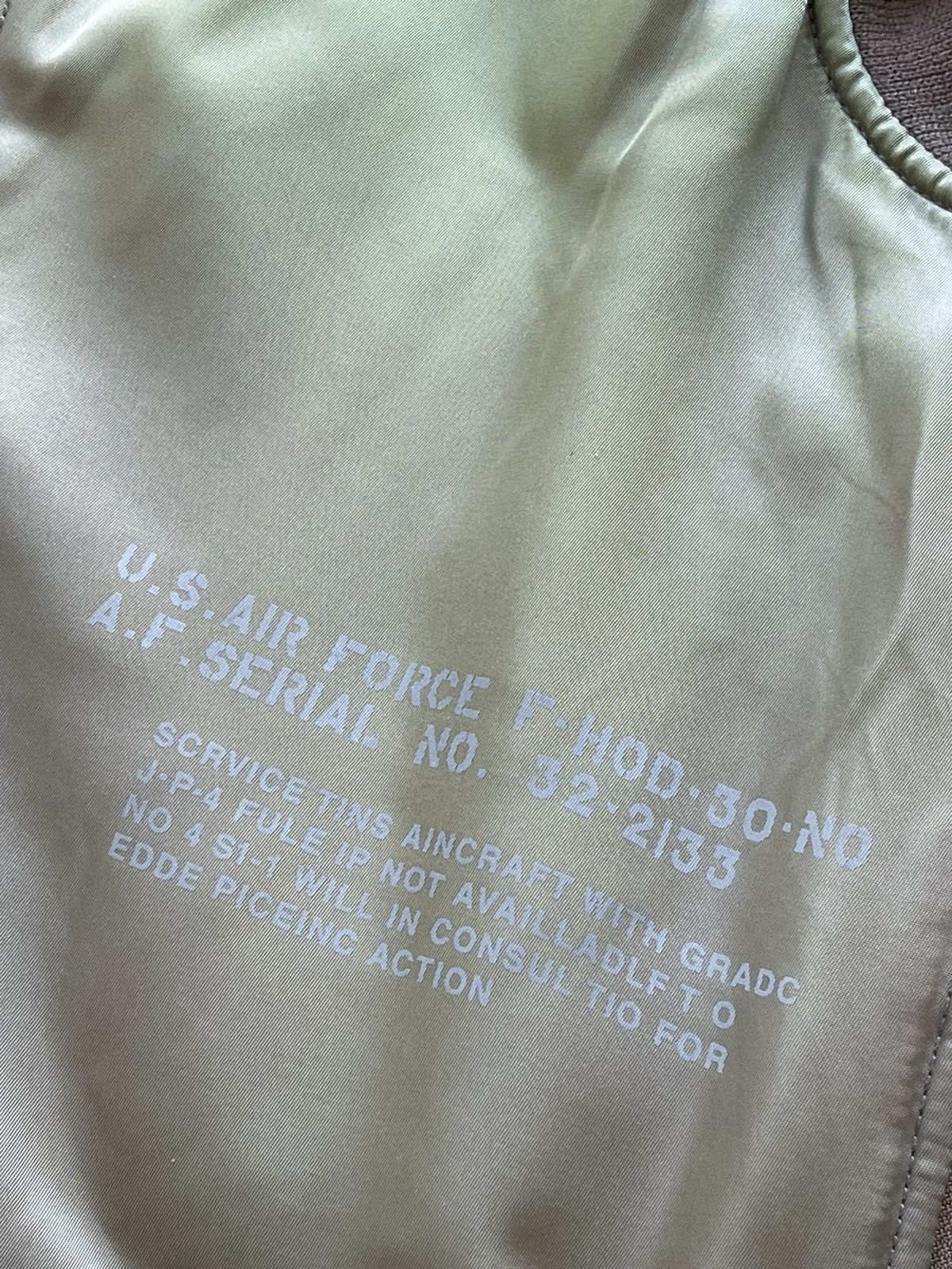 Avirex AVIREX US AIR FORCE BOMBER JACKET Size US L / EU 52-54 / 3 - 21 Thumbnail