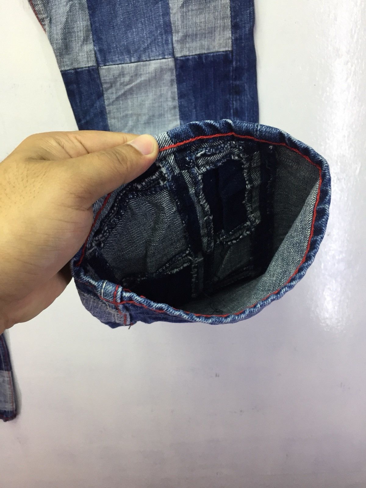 Japanese Brand Hiromichi Nakano Patchwork Hysteric Glamour Inspired Pant Size US 32 / EU 48 - 5 Thumbnail