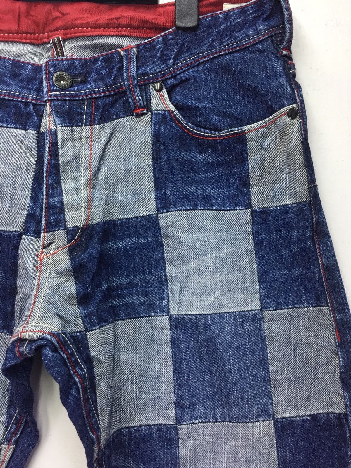 Japanese Brand Hiromichi Nakano Patchwork Hysteric Glamour Inspired Pant Size US 32 / EU 48 - 4 Thumbnail