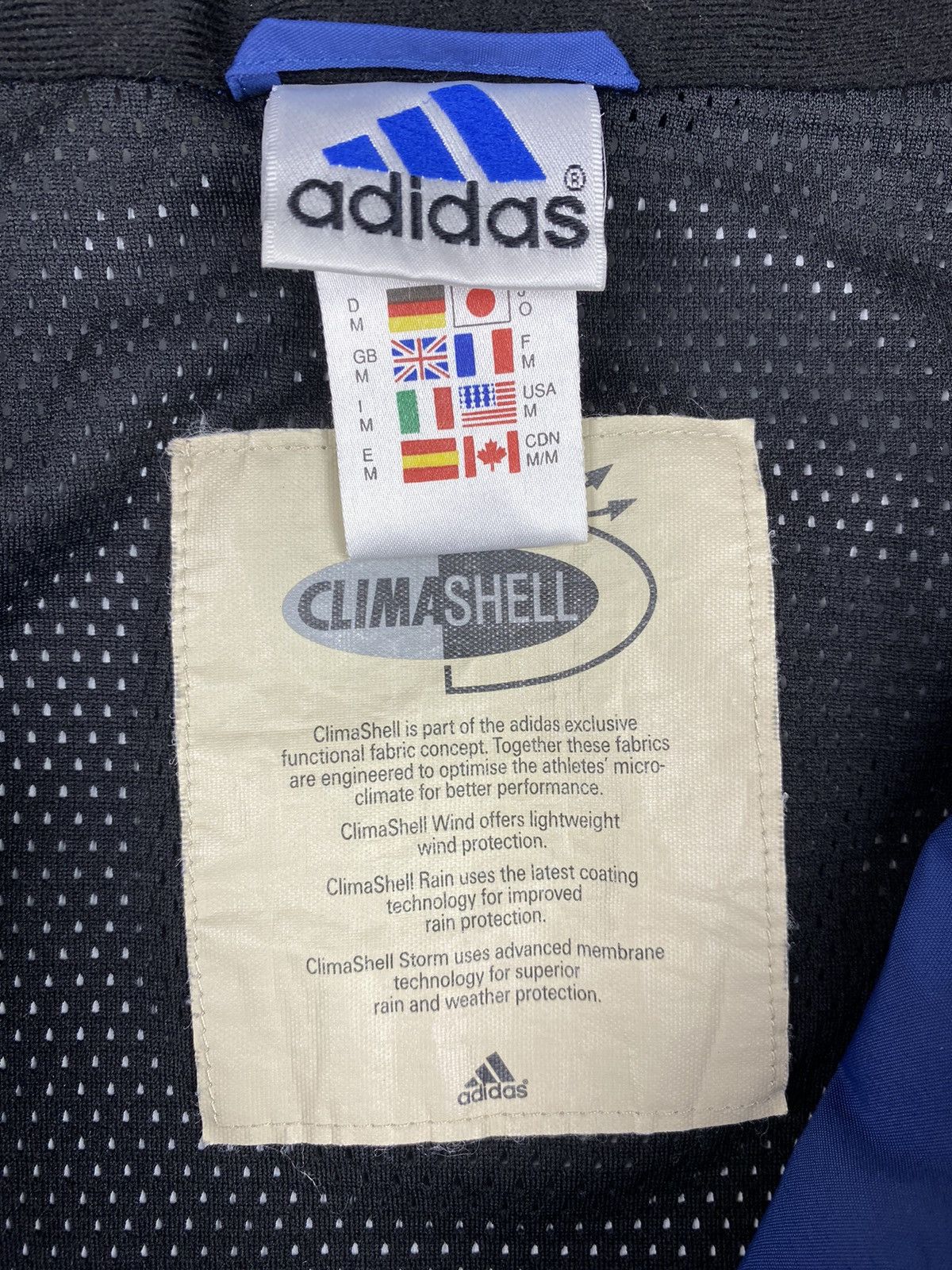 Adidas × Vintage Vintage Adidas Adventure Climashel Y2K Anorak Jacket Size M Size US M / EU 48-50 / 2 - 10 Thumbnail