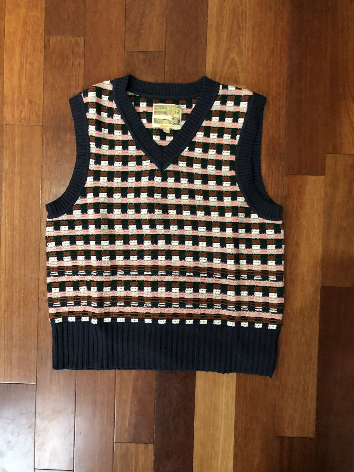 Aime Leon Dore Aime Leon Dore Crochet Sweater Vest | Grailed