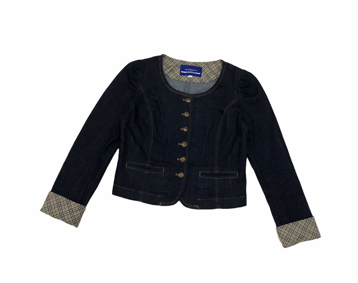 Burberry Burberry London Blue Label Stretchable Denim Jacket Style Size S / US 4 / IT 40 - 2 Thumbnail