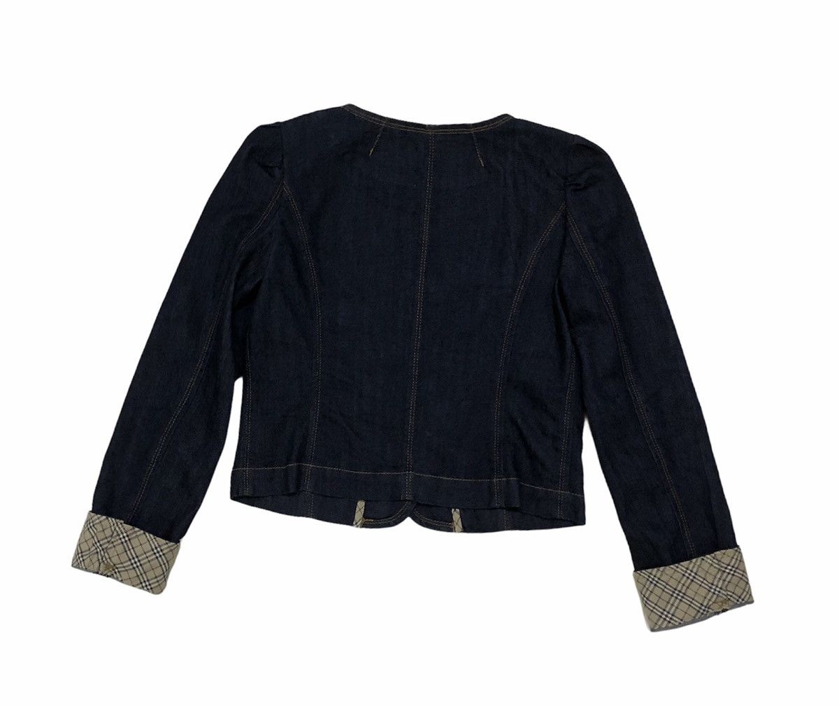 Burberry Burberry London Blue Label Stretchable Denim Jacket Style Size S / US 4 / IT 40 - 13 Thumbnail