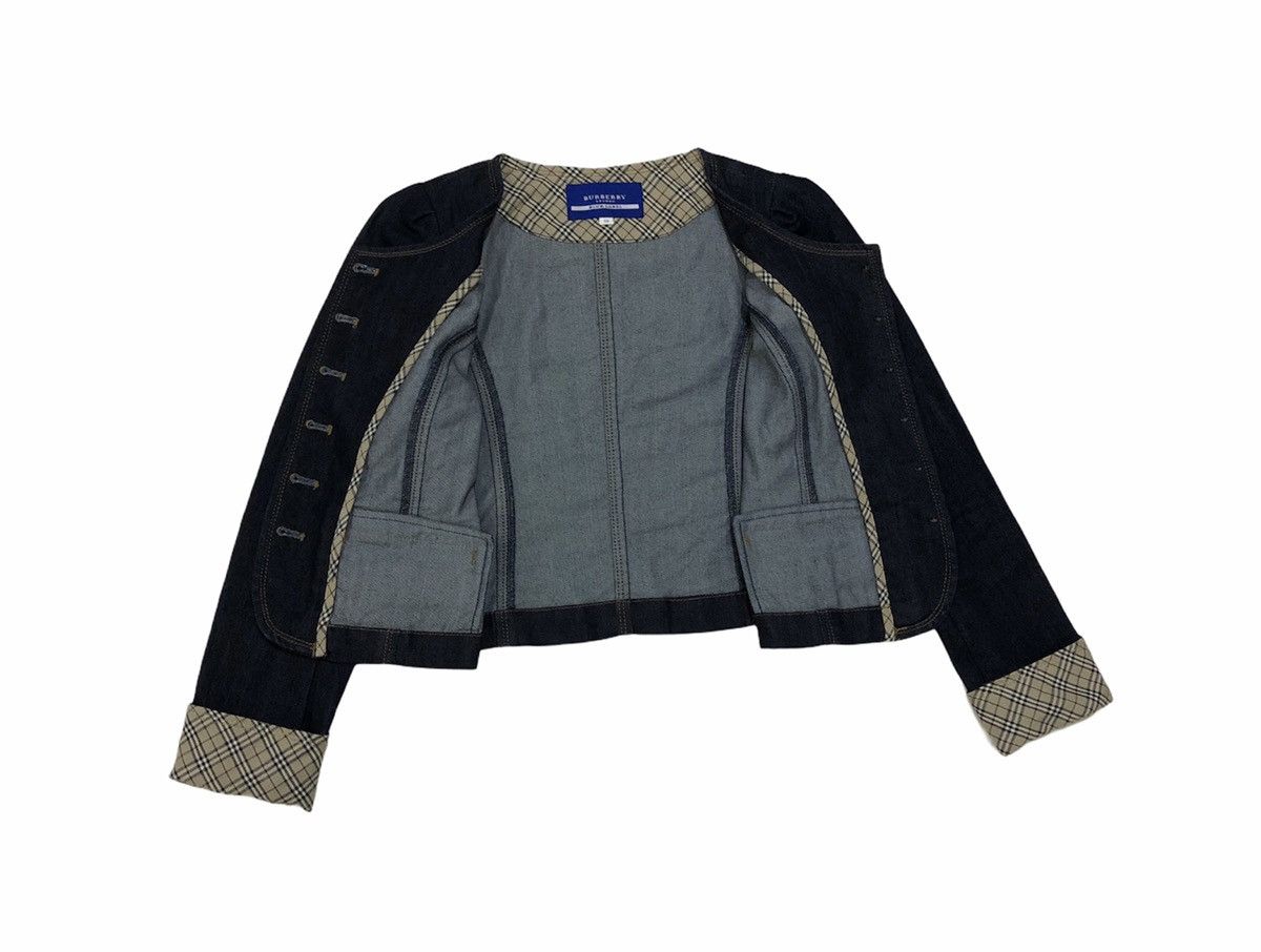 Burberry Burberry London Blue Label Stretchable Denim Jacket Style Size S / US 4 / IT 40 - 8 Thumbnail