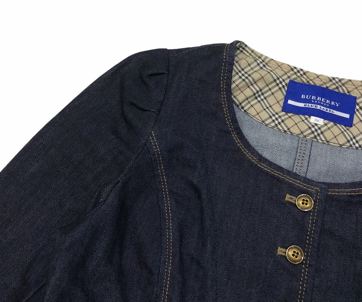 Burberry Burberry London Blue Label Stretchable Denim Jacket Style Size S / US 4 / IT 40 - 7 Thumbnail