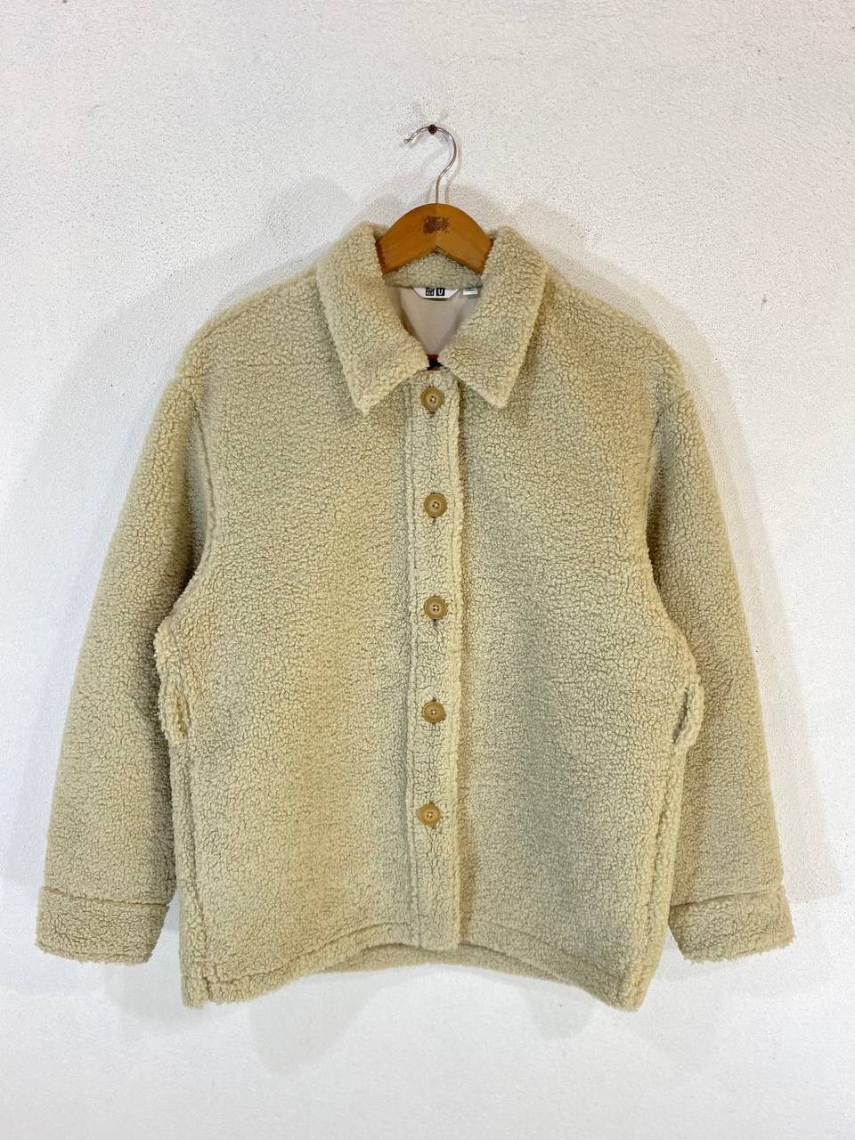 Japanese Brand × Uniqlo Uniqlo Japanese Brands Fleece Jacket Button Ups Size US S / EU 44-46 / 1 - 1 Thumbnail