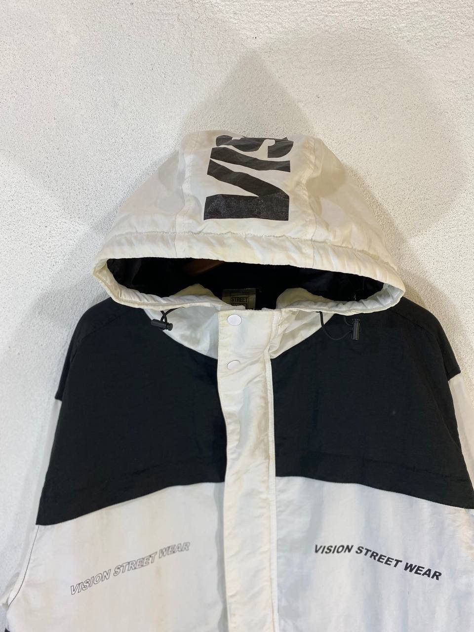 Vintage Vision Streetwear Black & White Jacket Size US L / EU 52-54 / 3 - 5 Thumbnail