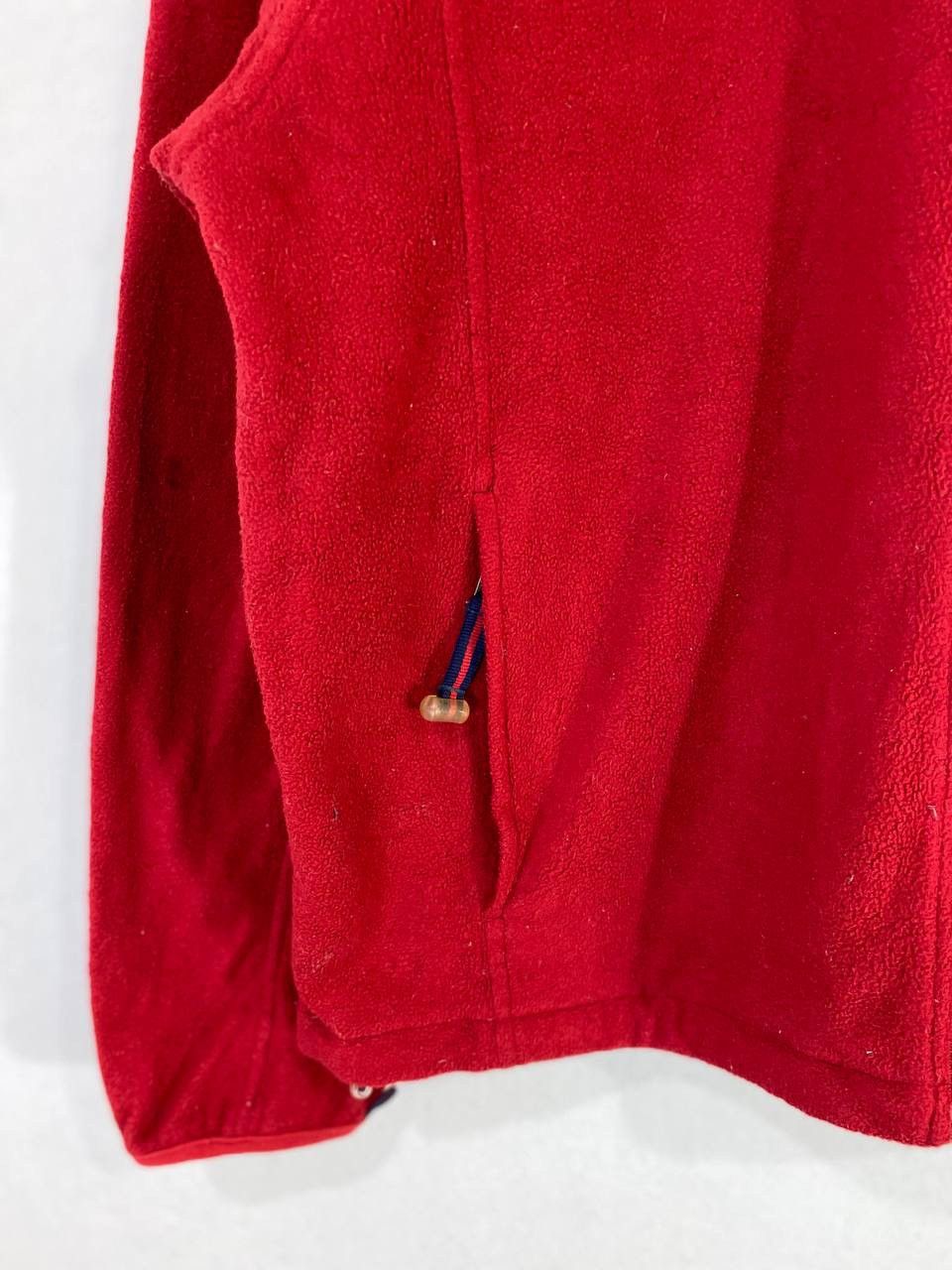 L.L. Bean L.L Bean Red Fleece Jacket Embrioded Logo Size US L / EU 52-54 / 3 - 6 Thumbnail