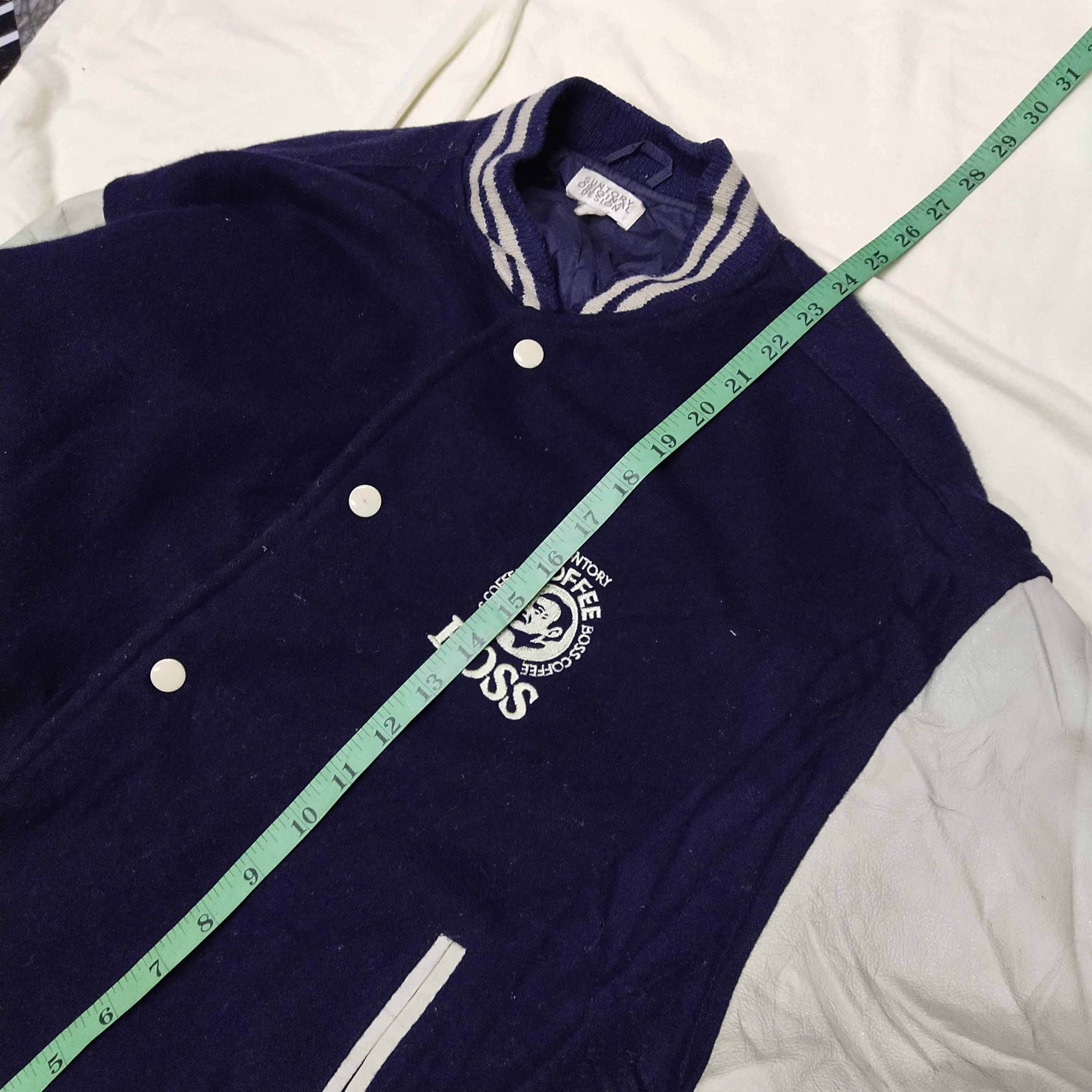 Vintage Vintage Suntory Coffee Boss Varsity Jacket Embroided Logo Size US L / EU 52-54 / 3 - 11 Thumbnail