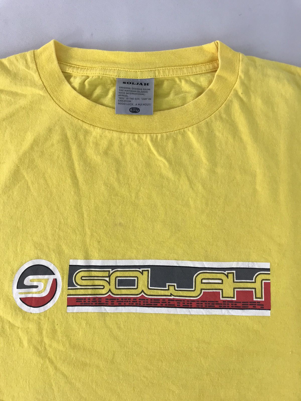 Japanese Brand Soljah Hawaiian Sun Creation Box Logo Tee Size US L / EU 52-54 / 3 - 3 Thumbnail