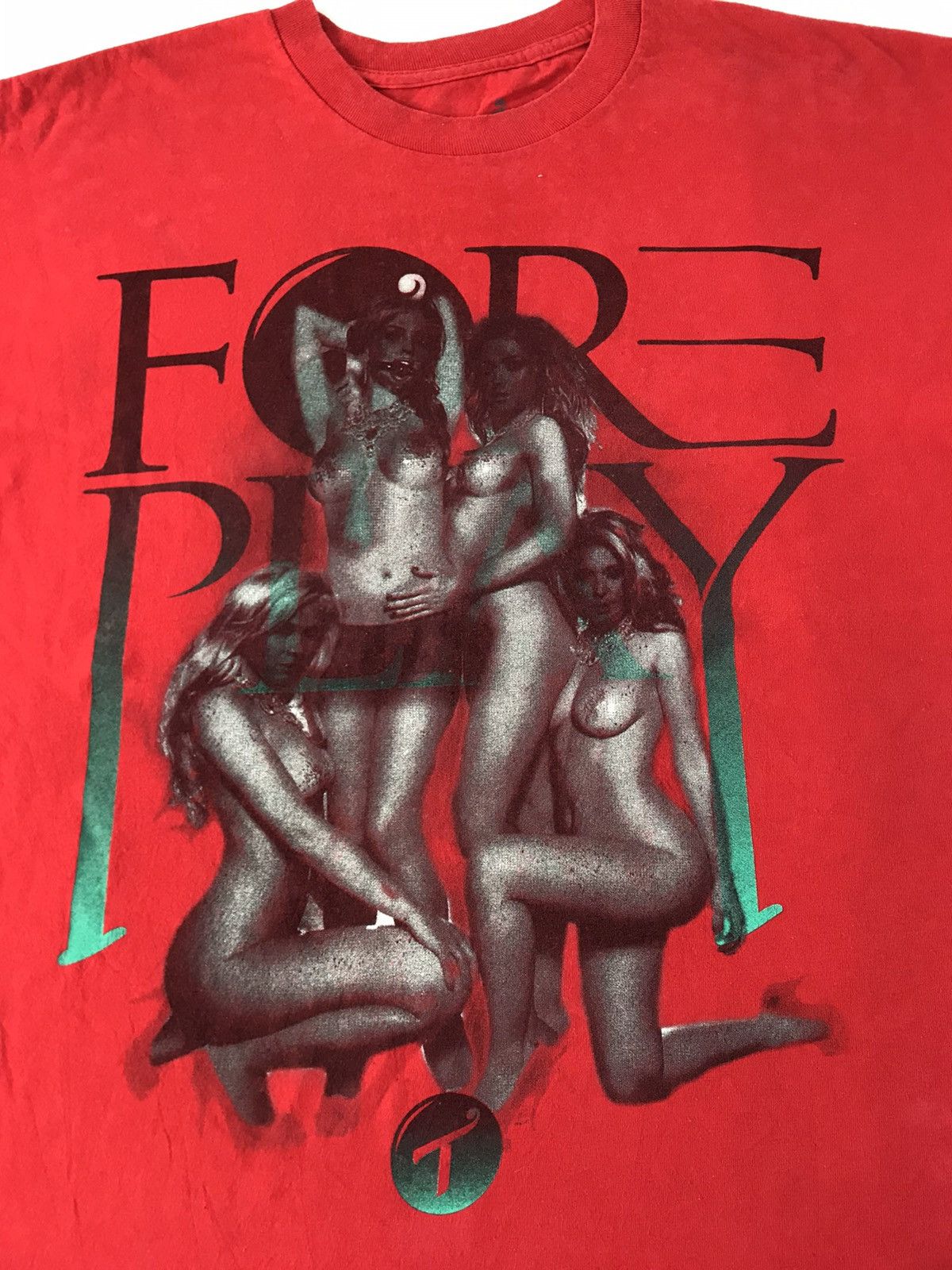 Other TITS USA Fore Play Big Sexy Hot Girl Art Tee Size US XL / EU 56 / 4 - 2 Thumbnail