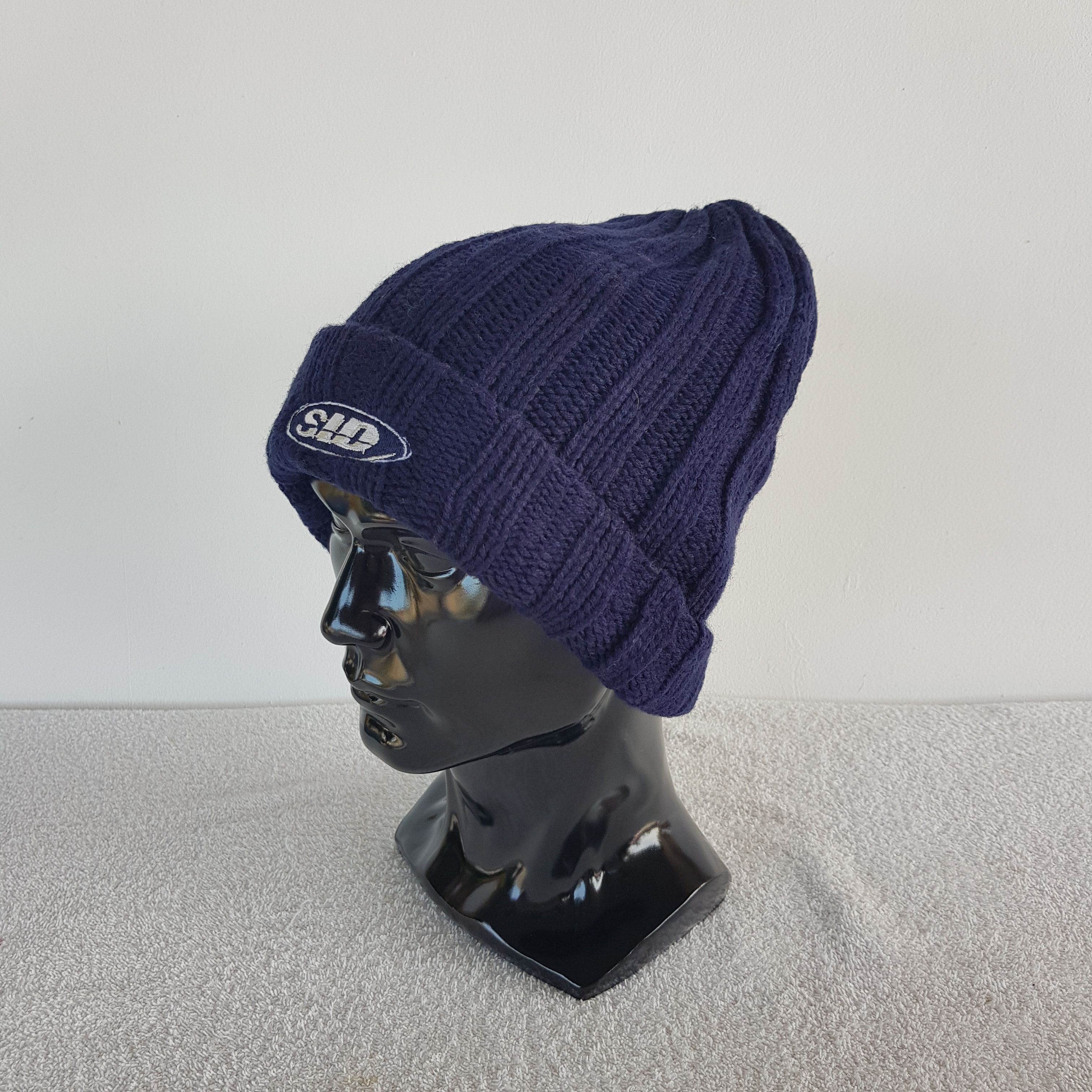 Japanese Brand × Vintage Vintage SID Japanese Beanie Snow Cap Knitted Hats Size ONE SIZE - 2 Thumbnail