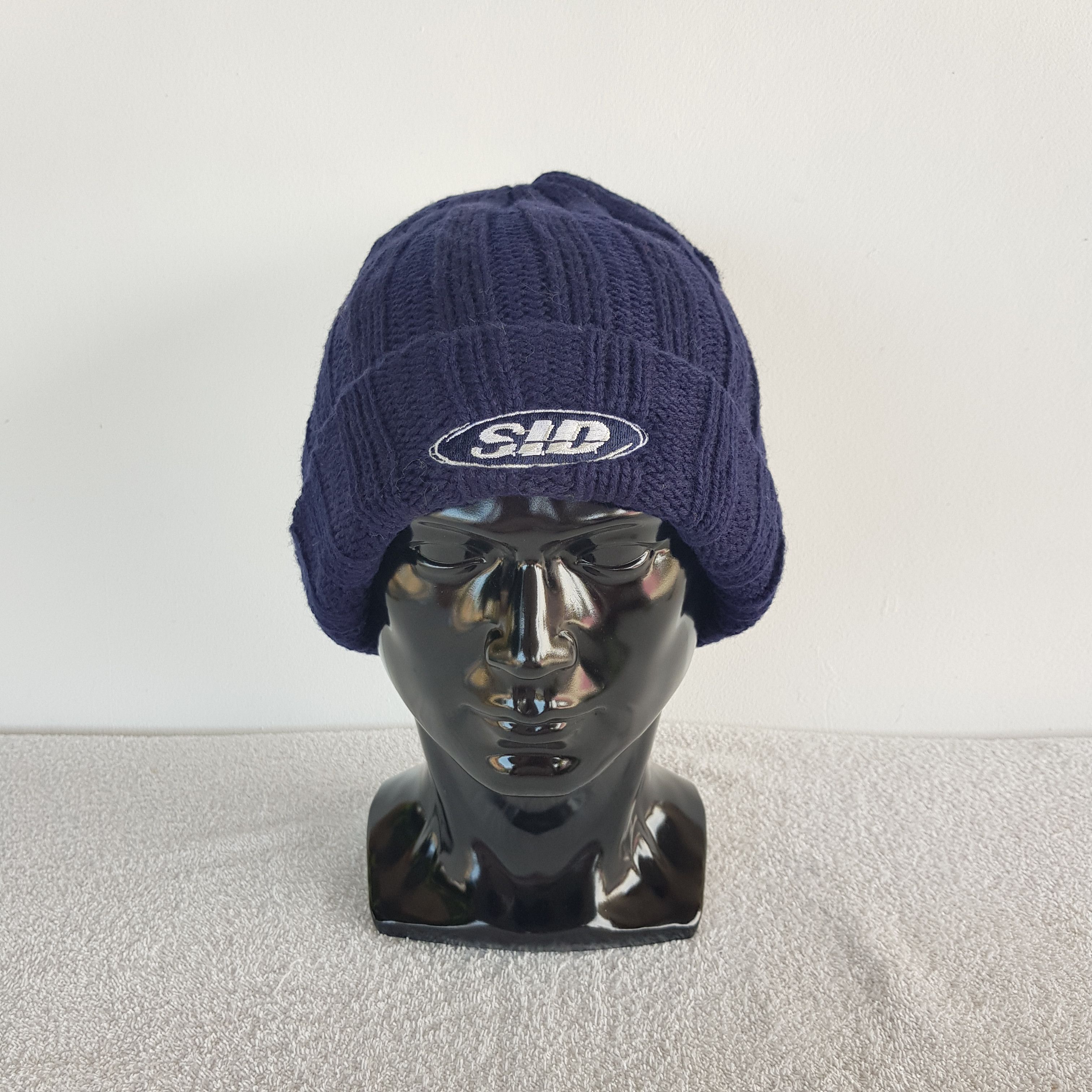 Japanese Brand × Vintage Vintage SID Japanese Beanie Snow Cap Knitted Hats Size ONE SIZE - 1 Thumbnail
