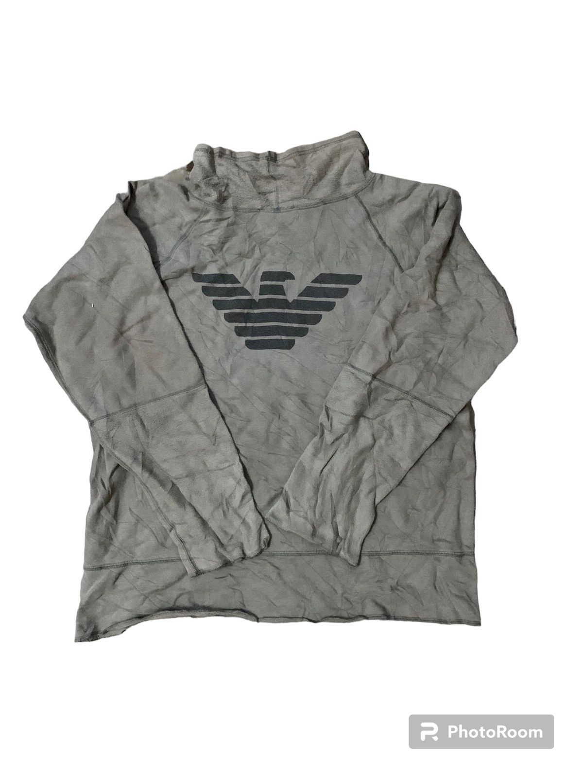 Emporio Armani Emporio Armani Backhit Logo Pullover Sweatshirt Size US XL / EU 56 / 4 - 1 Thumbnail