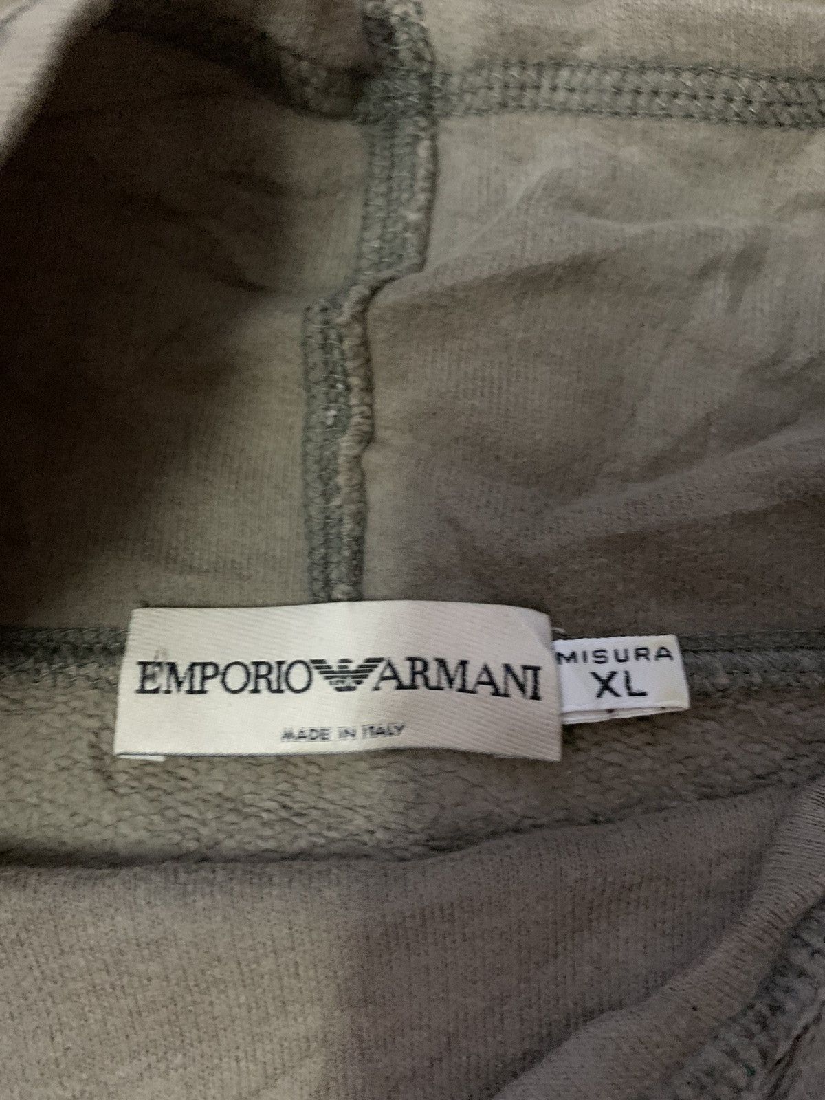 Emporio Armani Emporio Armani Backhit Logo Pullover Sweatshirt Size US XL / EU 56 / 4 - 6 Thumbnail