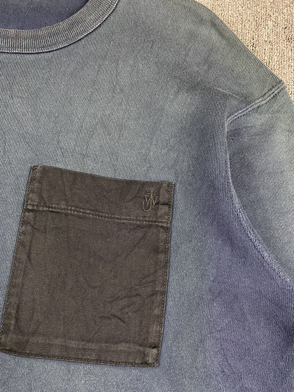 JW Anderson × Uniqlo Sunfaded Pocket Sweatshirt Elbow Patch Size US L / EU 52-54 / 3 - 7 Thumbnail