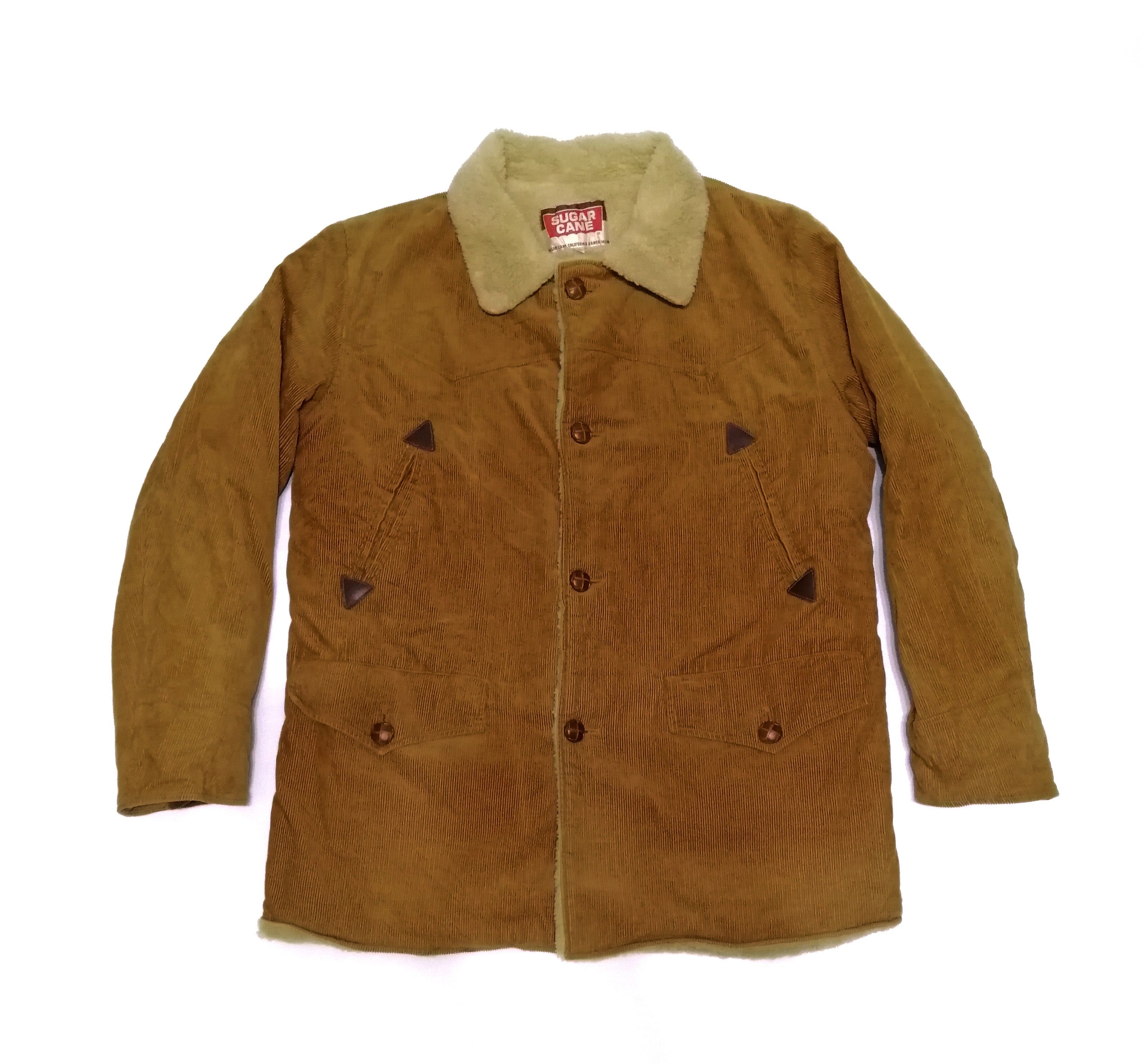 Sugar Cane × Toyo Enterprises 🔥Vintage Sugar canes by Toyo corduroy sherling jacket Size US L / EU 52-54 / 3 - 1 Thumbnail