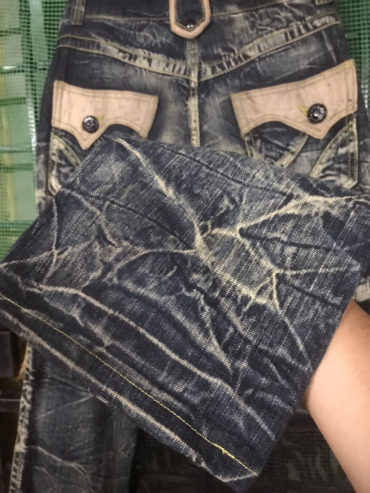 Seditionaries Blow By Blue Denim Jeans Size US 31 - 8 Thumbnail