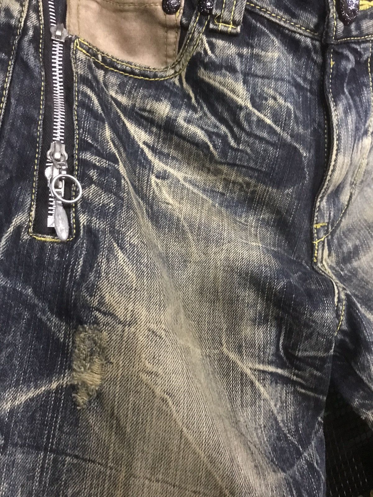 Seditionaries Blow By Blue Denim Jeans Size US 31 - 9 Thumbnail