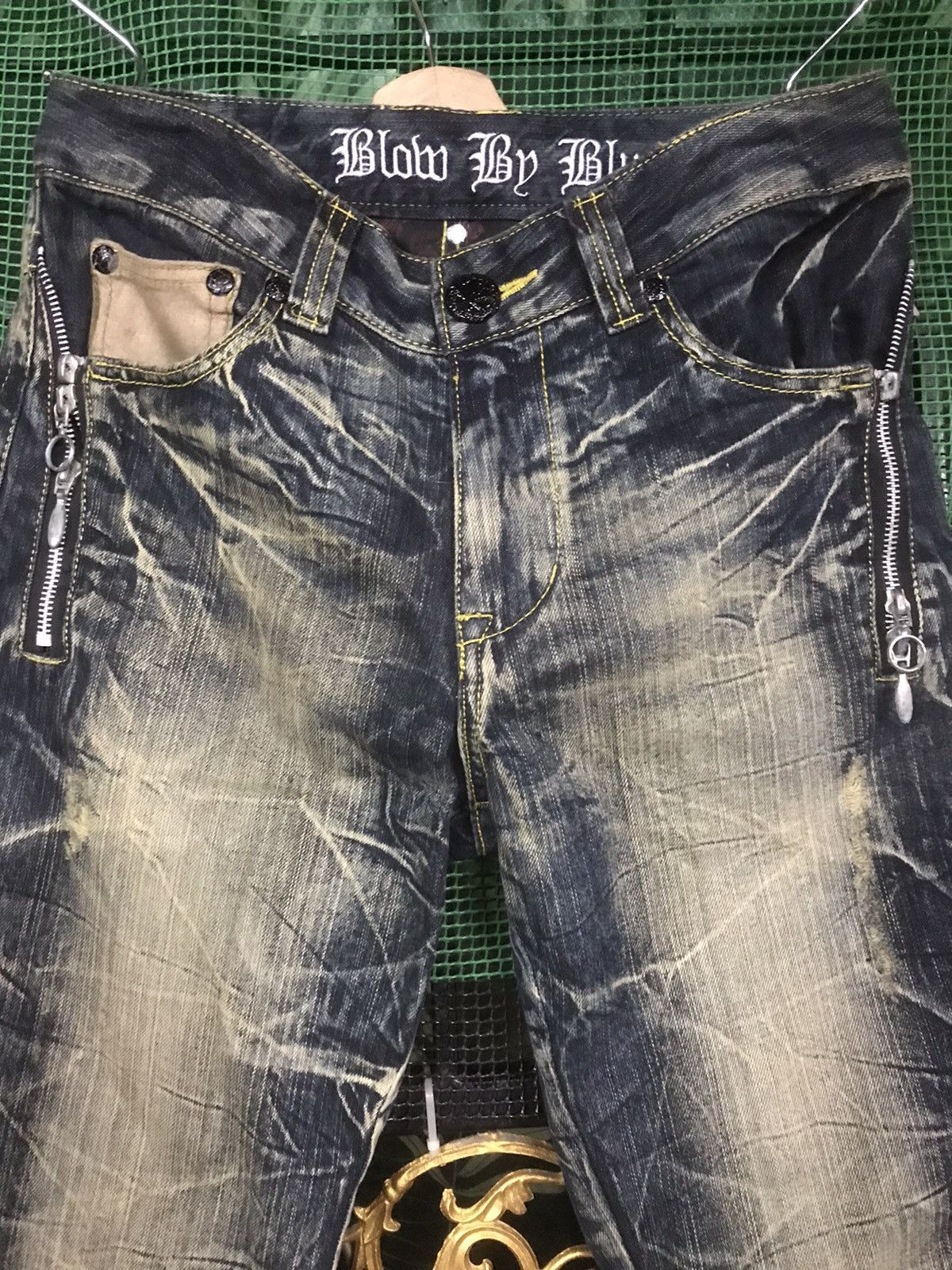 Seditionaries Blow By Blue Denim Jeans Size US 31 - 3 Thumbnail