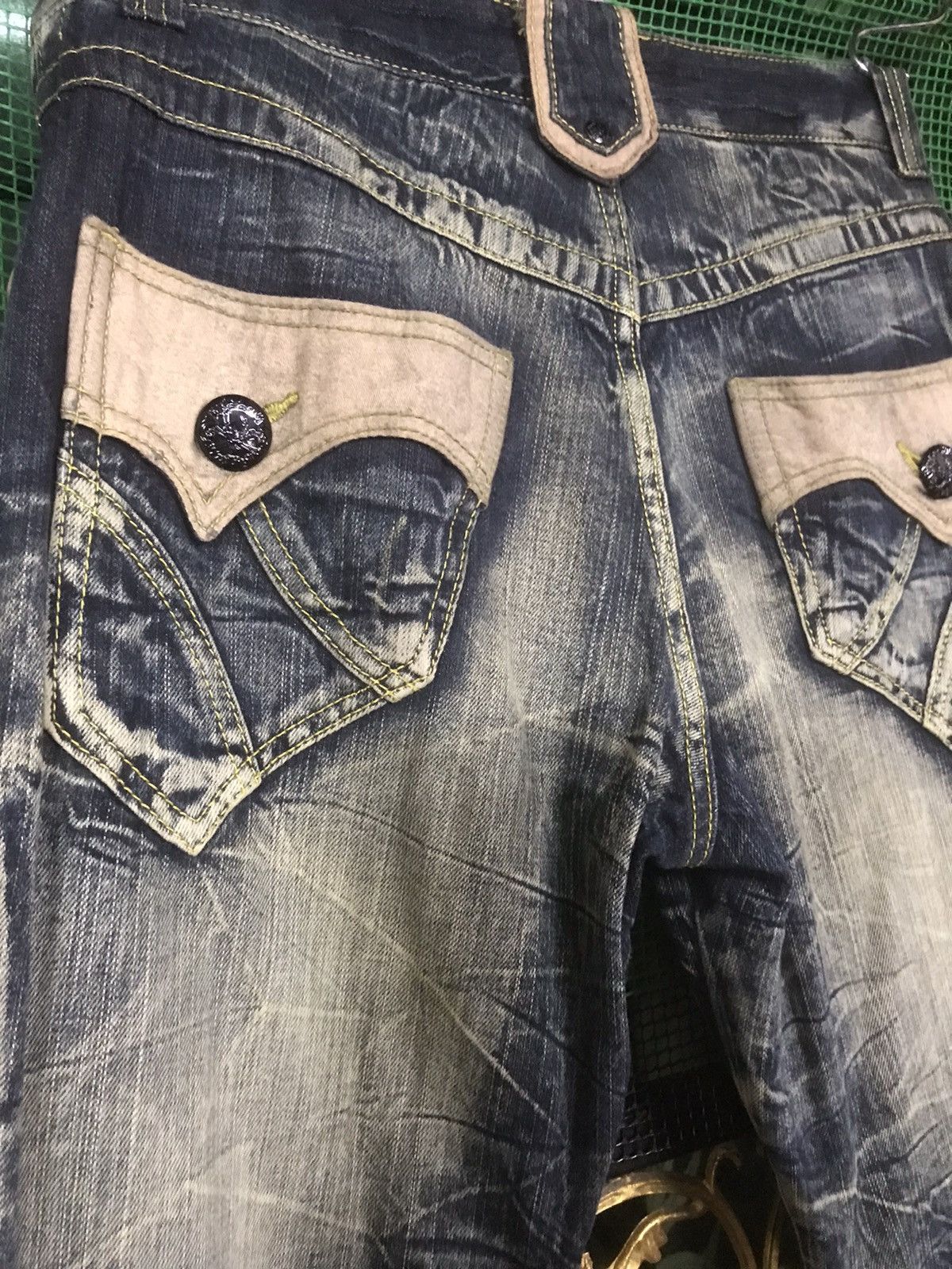 Seditionaries Blow By Blue Denim Jeans Size US 31 - 7 Thumbnail