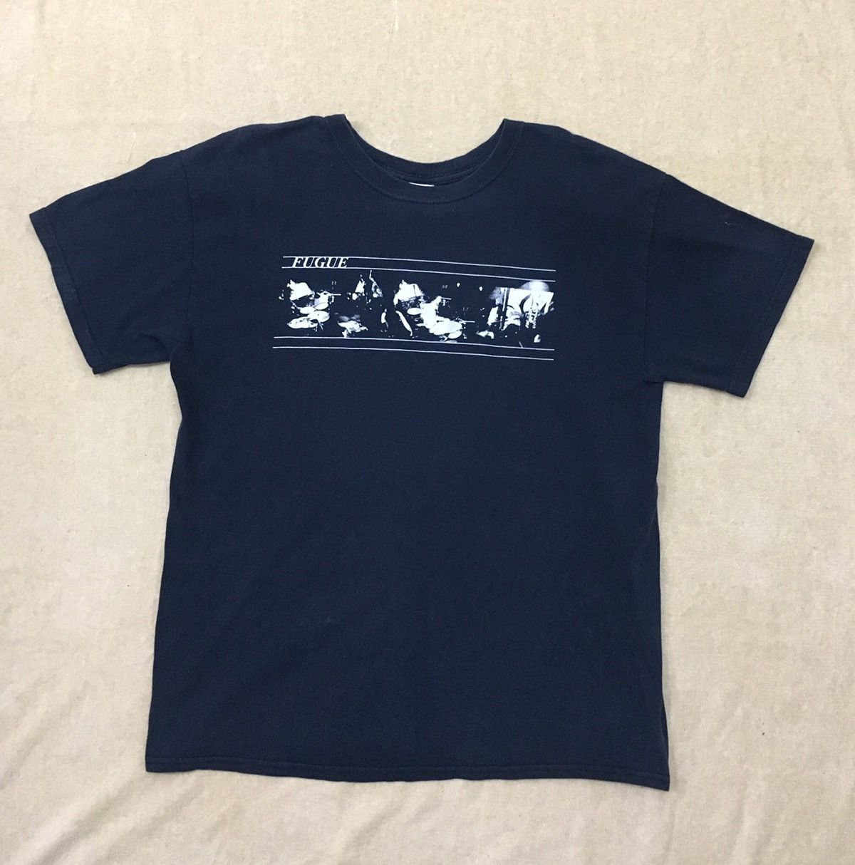 Band Tees × Vintage vintage fugue band t shirt gildan made in haiti Size US L / EU 52-54 / 3 - 1 Thumbnail