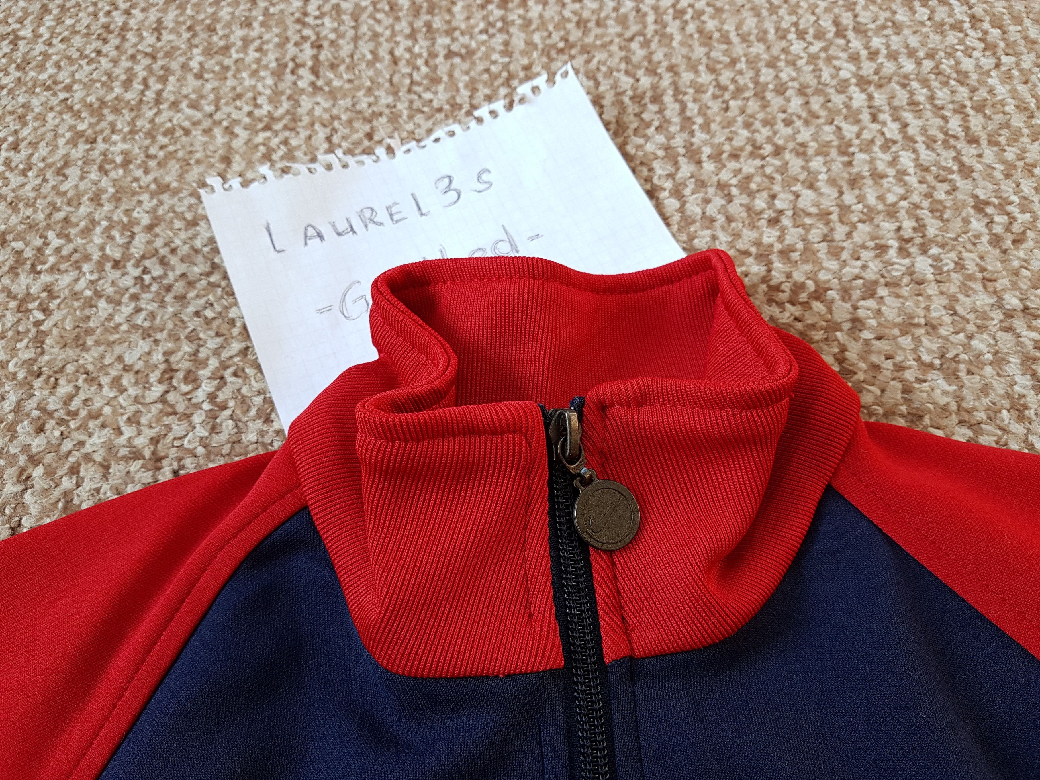 Nike Nike y2k Vintage Full Zip Track Top Jacket size S Size US S / EU 44-46 / 1 - 4 Thumbnail