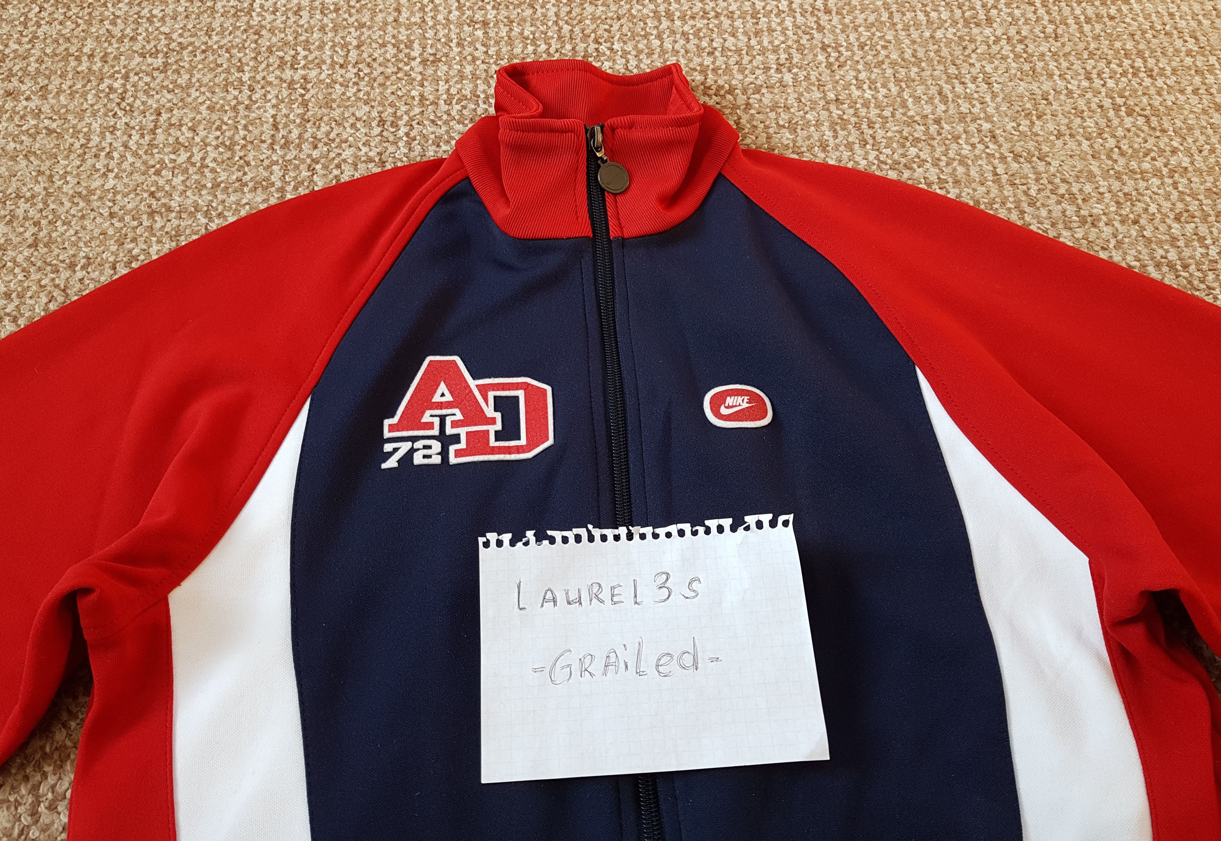 Nike Nike y2k Vintage Full Zip Track Top Jacket size S Size US S / EU 44-46 / 1 - 2 Thumbnail