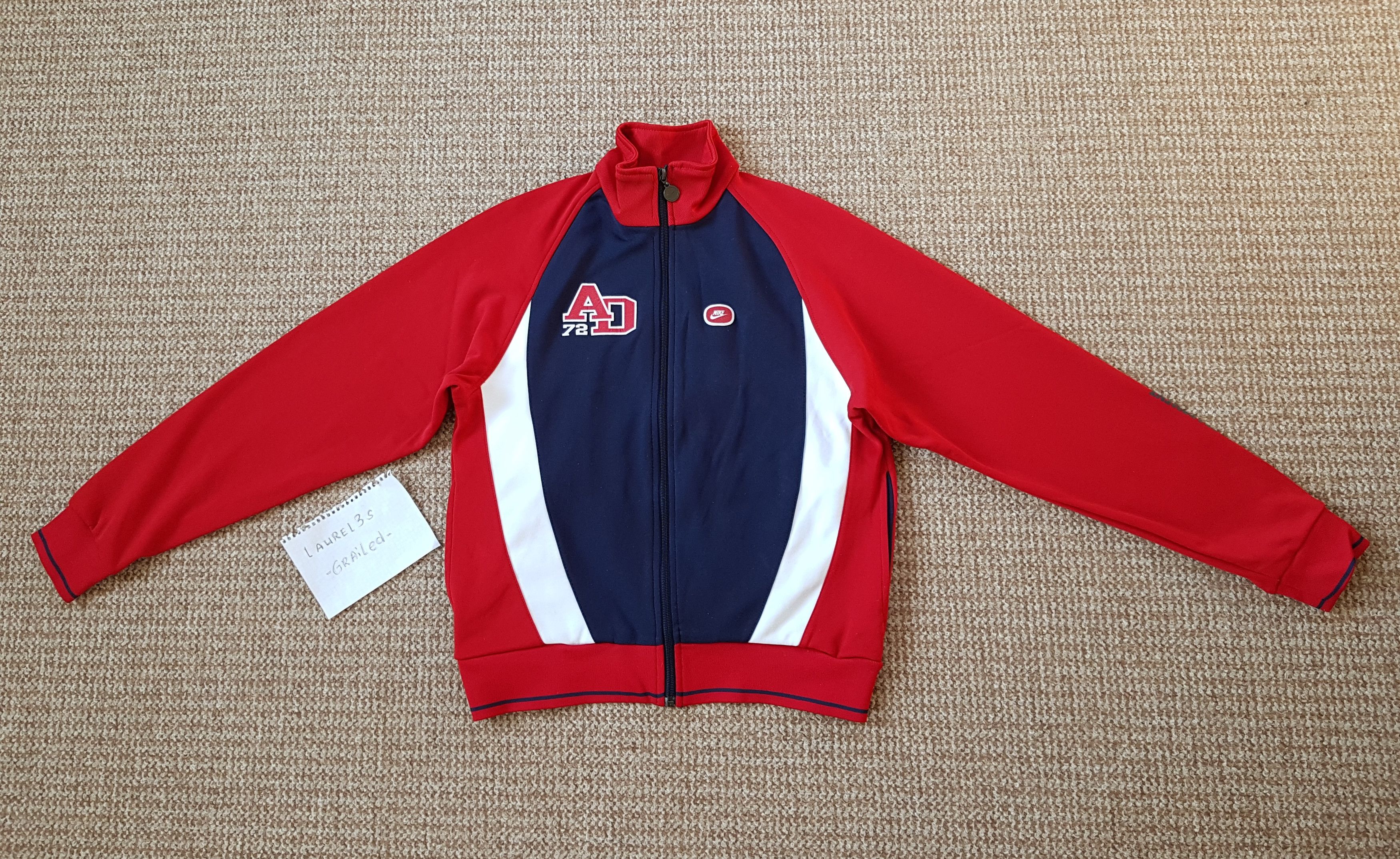 Nike Nike y2k Vintage Full Zip Track Top Jacket size S Size US S / EU 44-46 / 1 - 1 Thumbnail