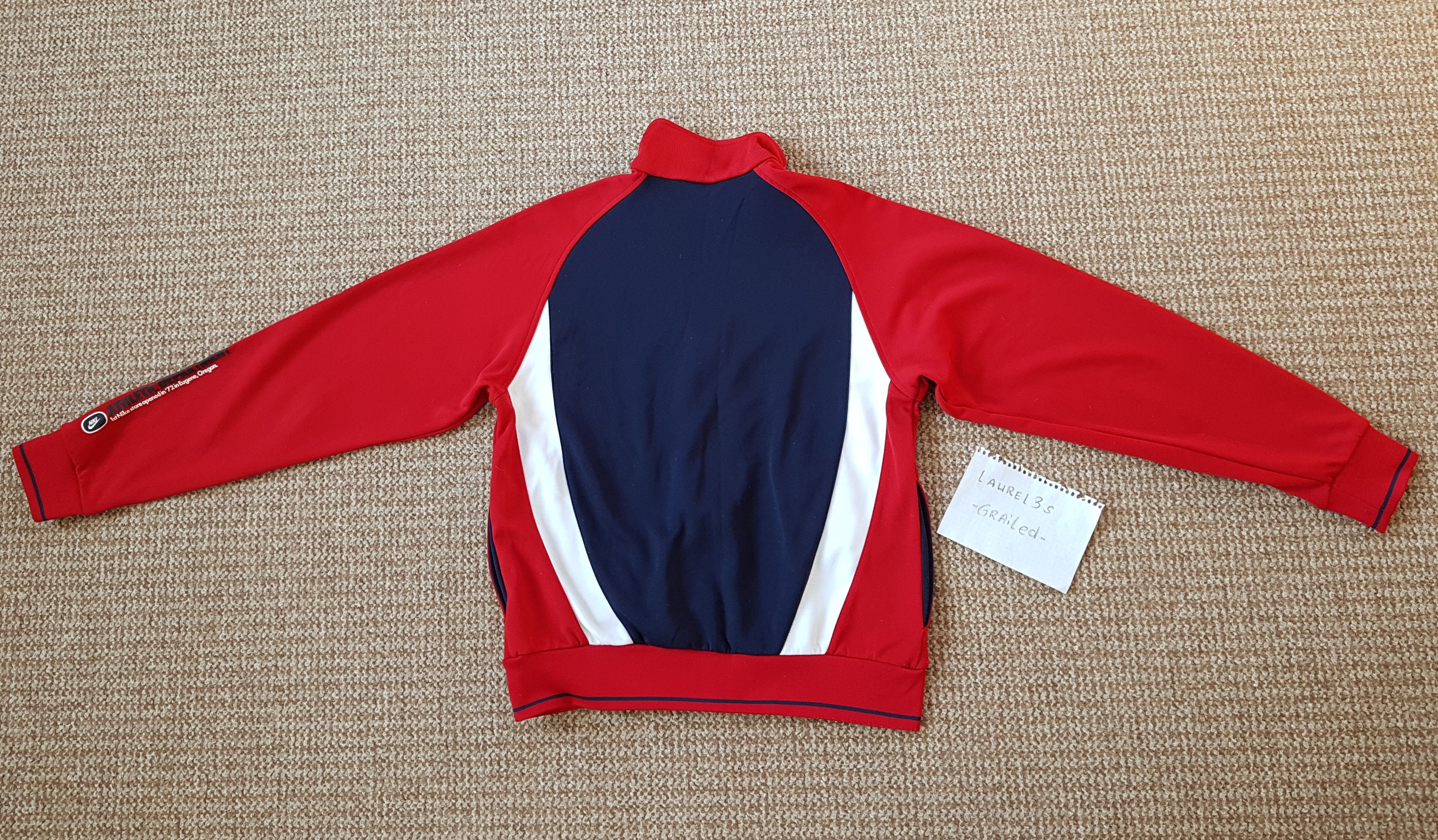 Nike Nike y2k Vintage Full Zip Track Top Jacket size S Size US S / EU 44-46 / 1 - 5 Thumbnail
