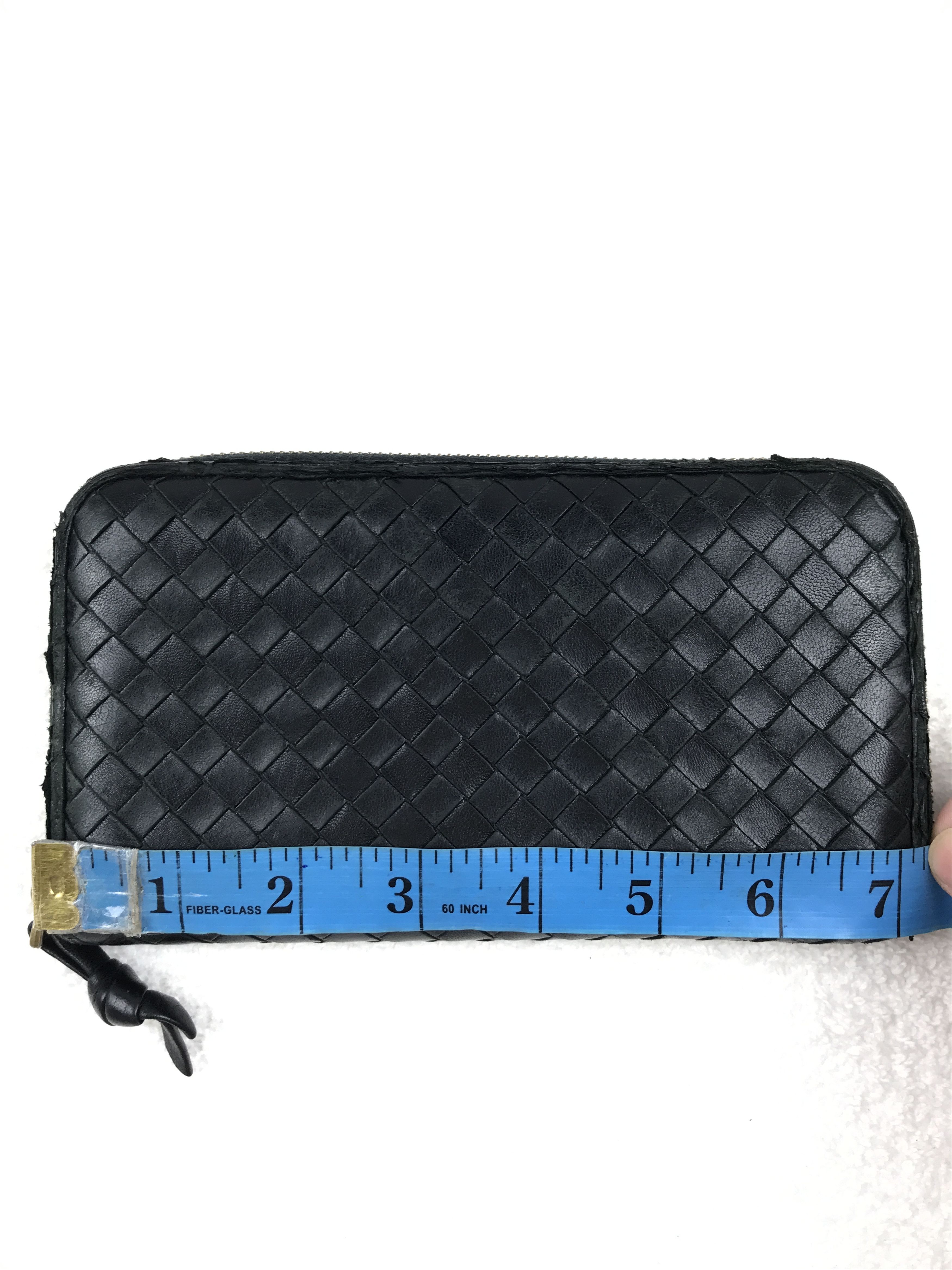 Bottega Veneta Vintage Bottega Veneta Intrecciato Zip Around Wallet Size ONE SIZE - 6 Thumbnail