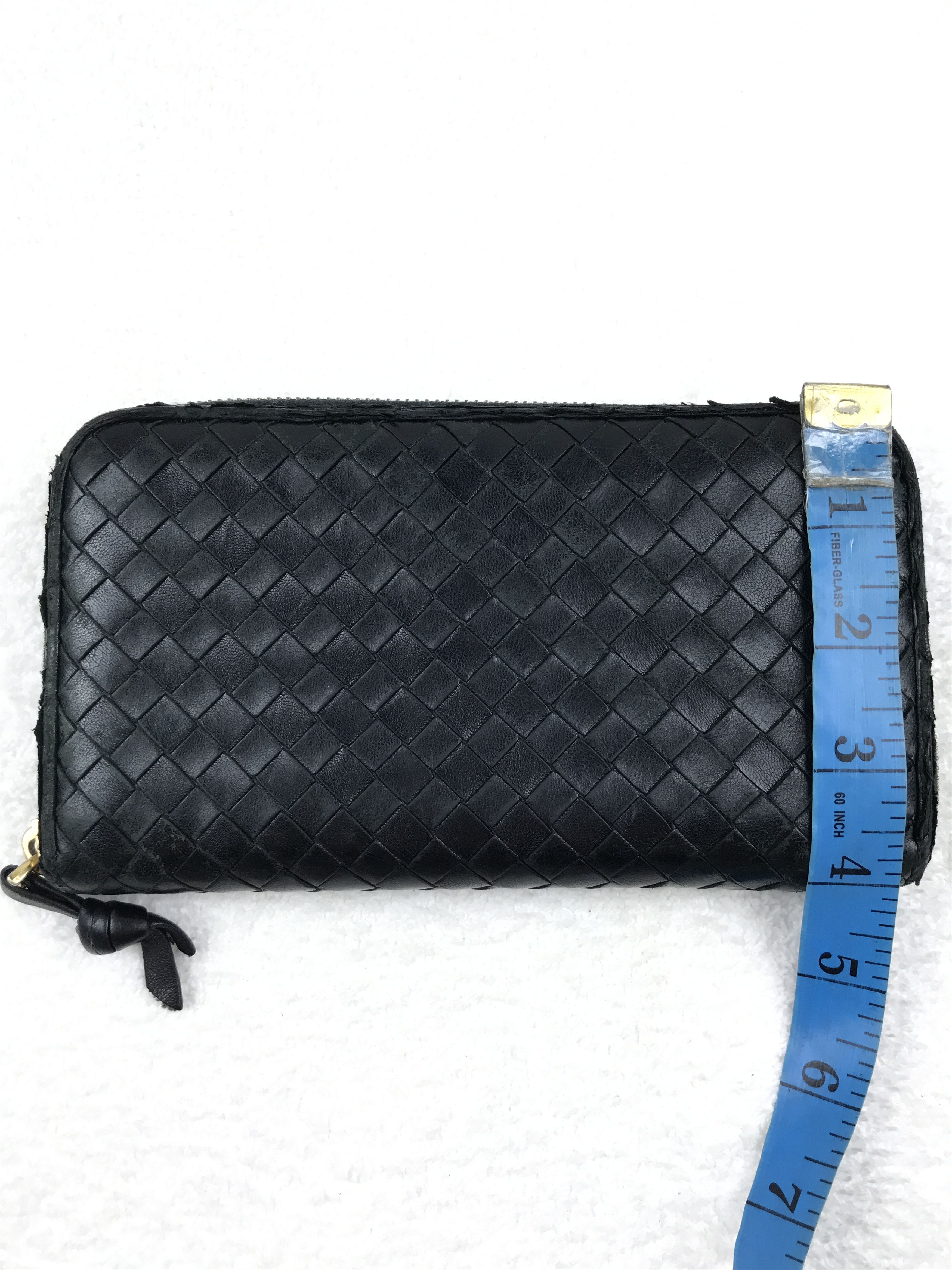 Bottega Veneta Vintage Bottega Veneta Intrecciato Zip Around Wallet Size ONE SIZE - 7 Thumbnail