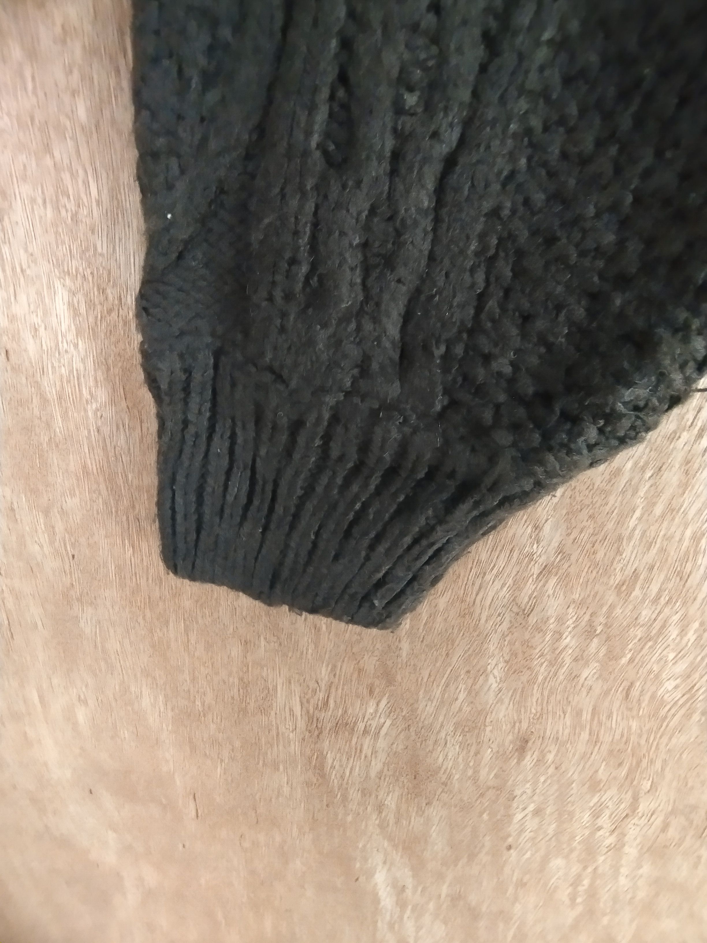 Homespun Knitwear × Japanese Brand GU japan gray cable cardigan knitwear #S033 Size US XS / EU 42 / 0 - 6 Thumbnail