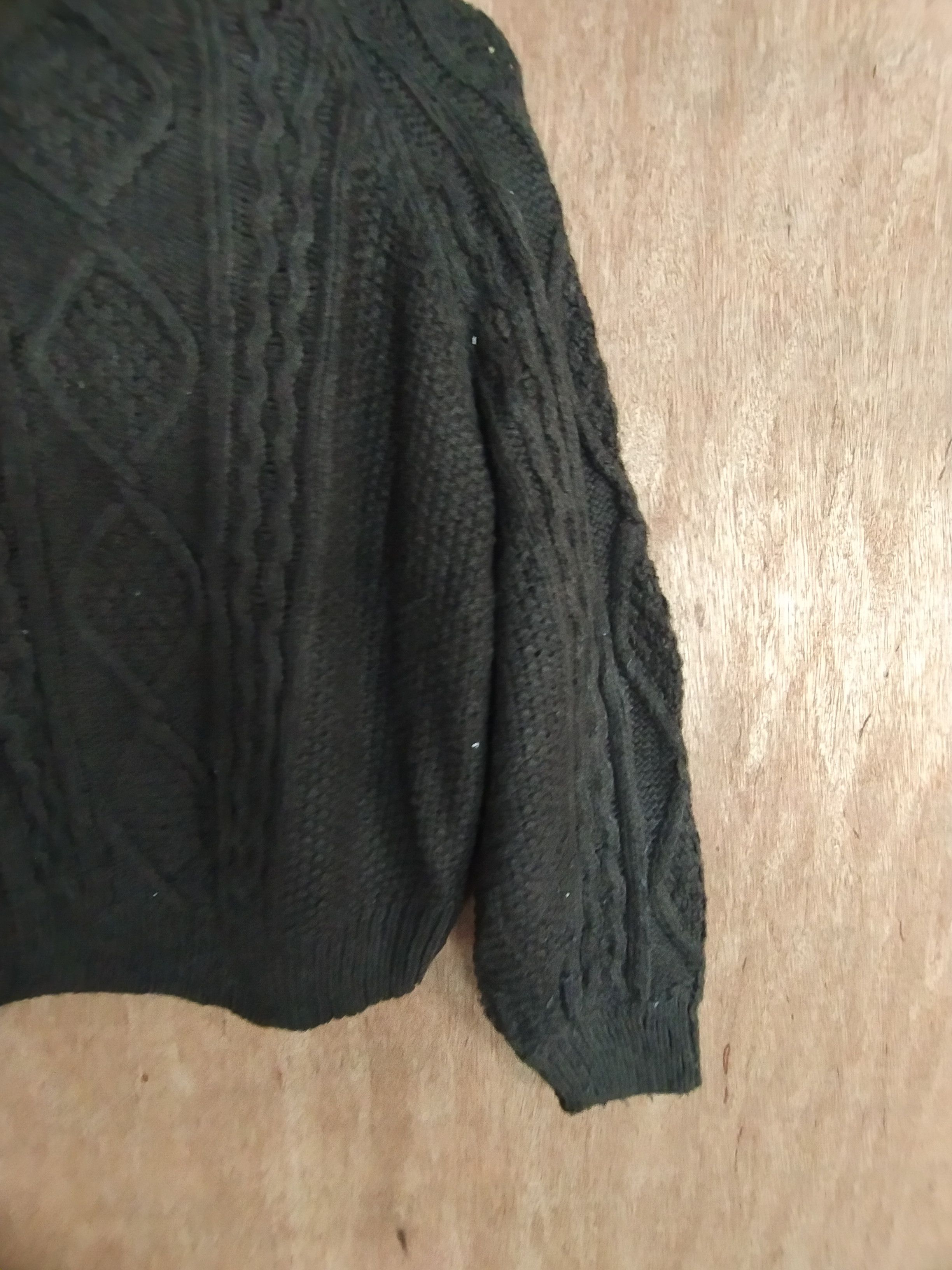 Homespun Knitwear × Japanese Brand GU japan gray cable cardigan knitwear #S033 Size US XS / EU 42 / 0 - 11 Thumbnail