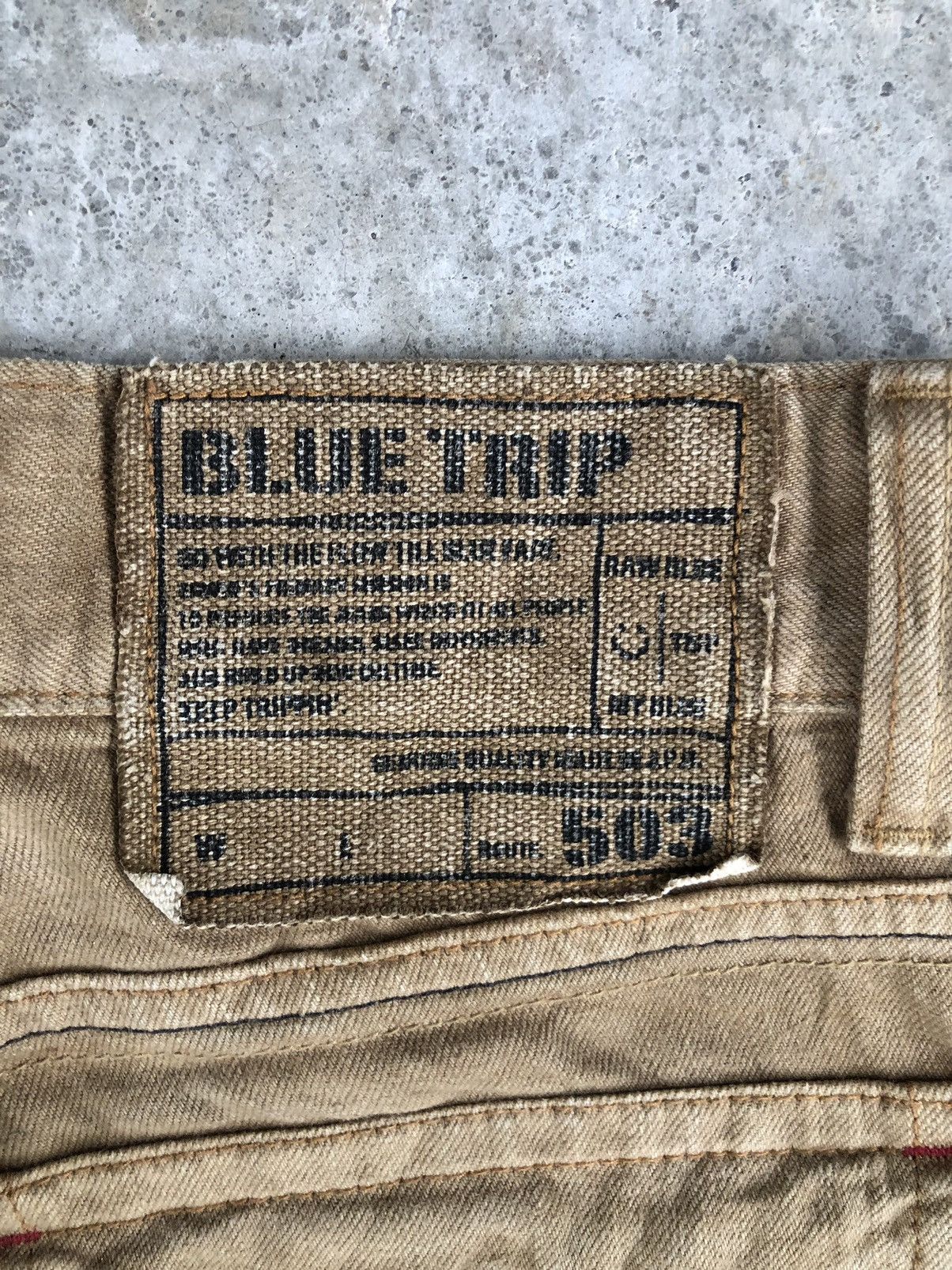 Edwin Vintage Edwin 503 Flare Jeans Distressed Jeans Size US 32 / EU 48 - 13 Thumbnail