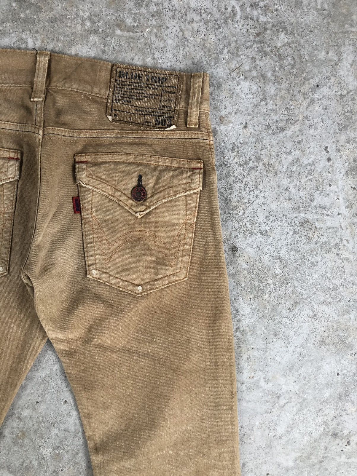 Edwin Vintage Edwin 503 Flare Jeans Distressed Jeans Size US 32 / EU 48 - 12 Thumbnail