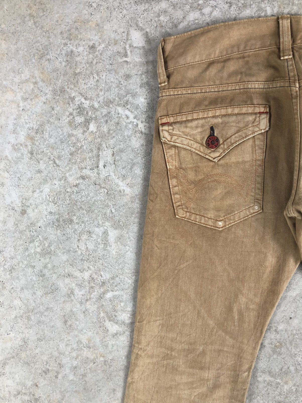 Edwin Vintage Edwin 503 Flare Jeans Distressed Jeans Size US 32 / EU 48 - 11 Thumbnail