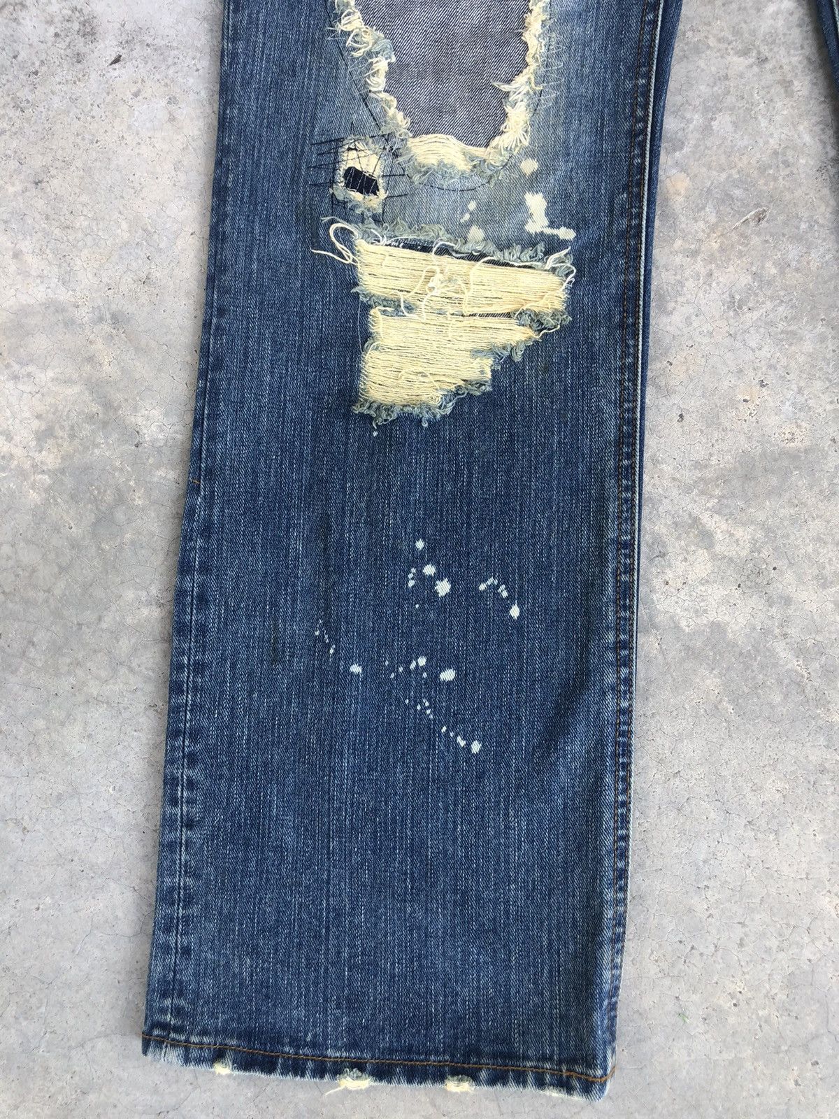 Who Decides War Rare Exhibitionist ttu Distressed Jeans Size US 33 - 10 Thumbnail