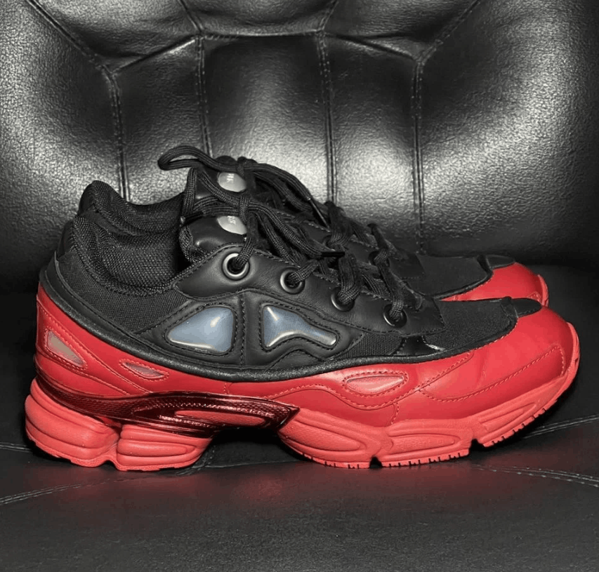 Black and red raf simons online