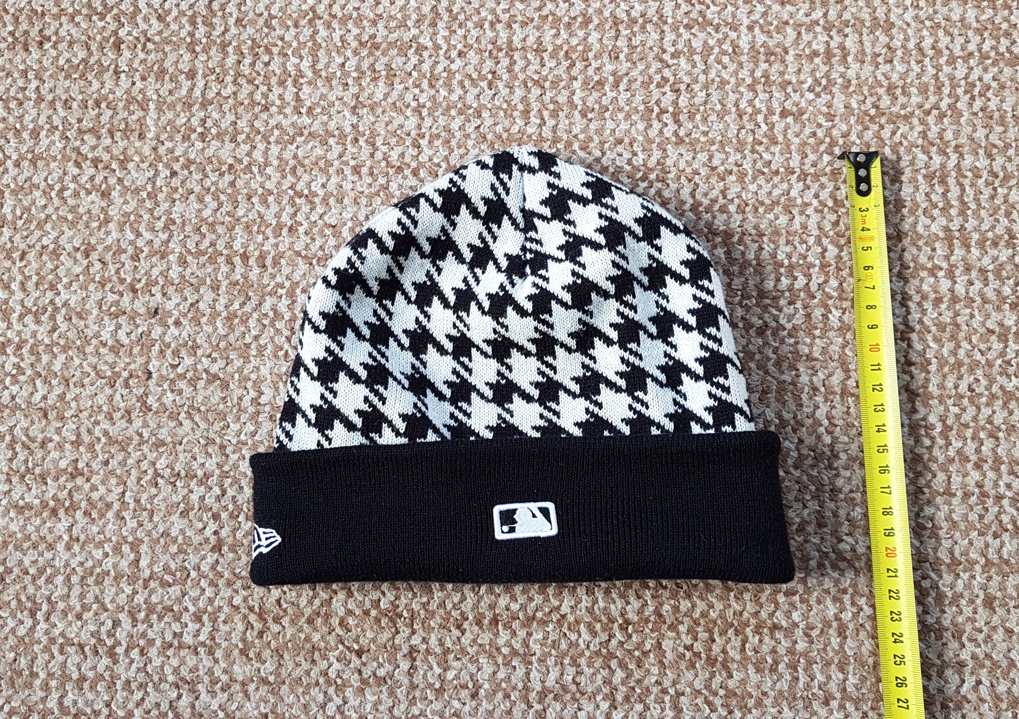 MLB × New Era × New York Yankees New Era New York Yankees Check Beanie Size ONE SIZE - 2 Thumbnail