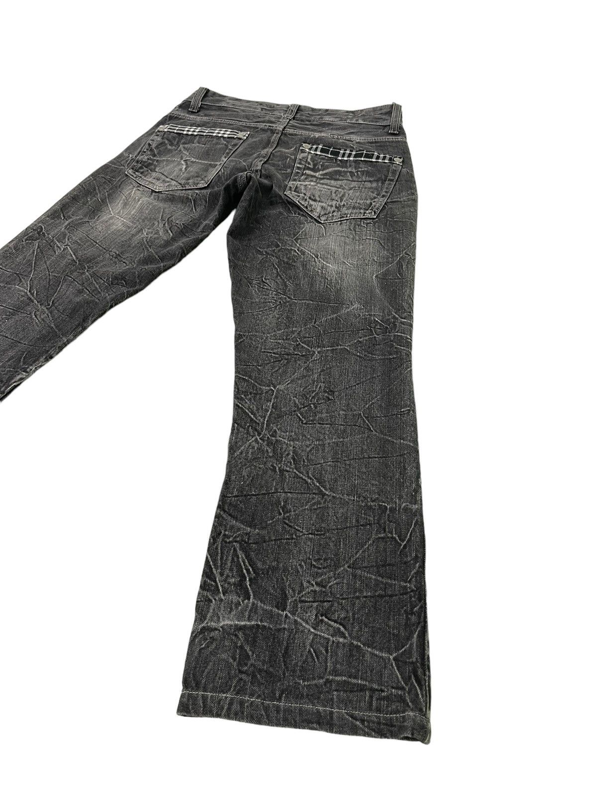Japanese Brand Regular Jeans Wild Life Distress Denim Acid Wash 3🟦6 Size US 30 / EU 46 - 16 Thumbnail