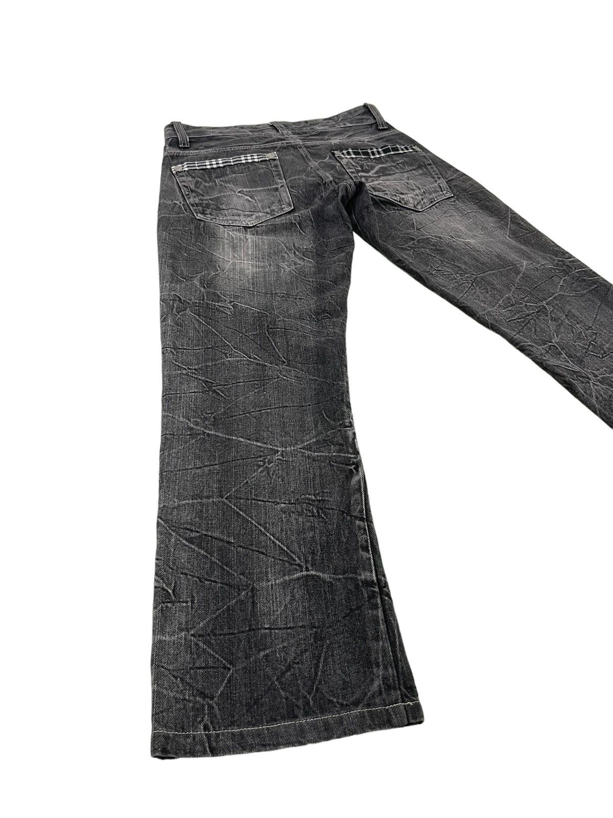 Japanese Brand Regular Jeans Wild Life Distress Denim Acid Wash 3🟦6 Size US 30 / EU 46 - 15 Thumbnail