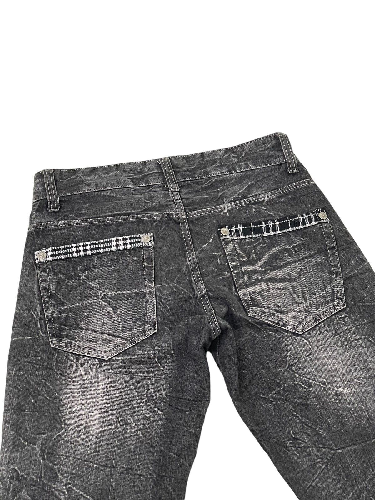 Japanese Brand Regular Jeans Wild Life Distress Denim Acid Wash 3🟦6 Size US 30 / EU 46 - 21 Thumbnail