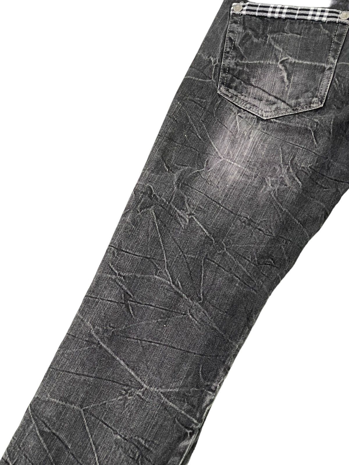 Japanese Brand Regular Jeans Wild Life Distress Denim Acid Wash 3🟦6 Size US 30 / EU 46 - 19 Thumbnail
